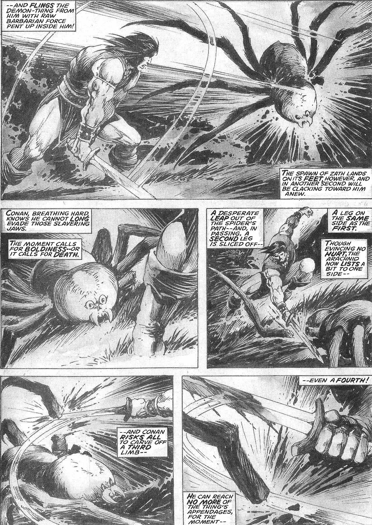 Read online The Savage Sword Of Conan comic -  Issue #209 - 40