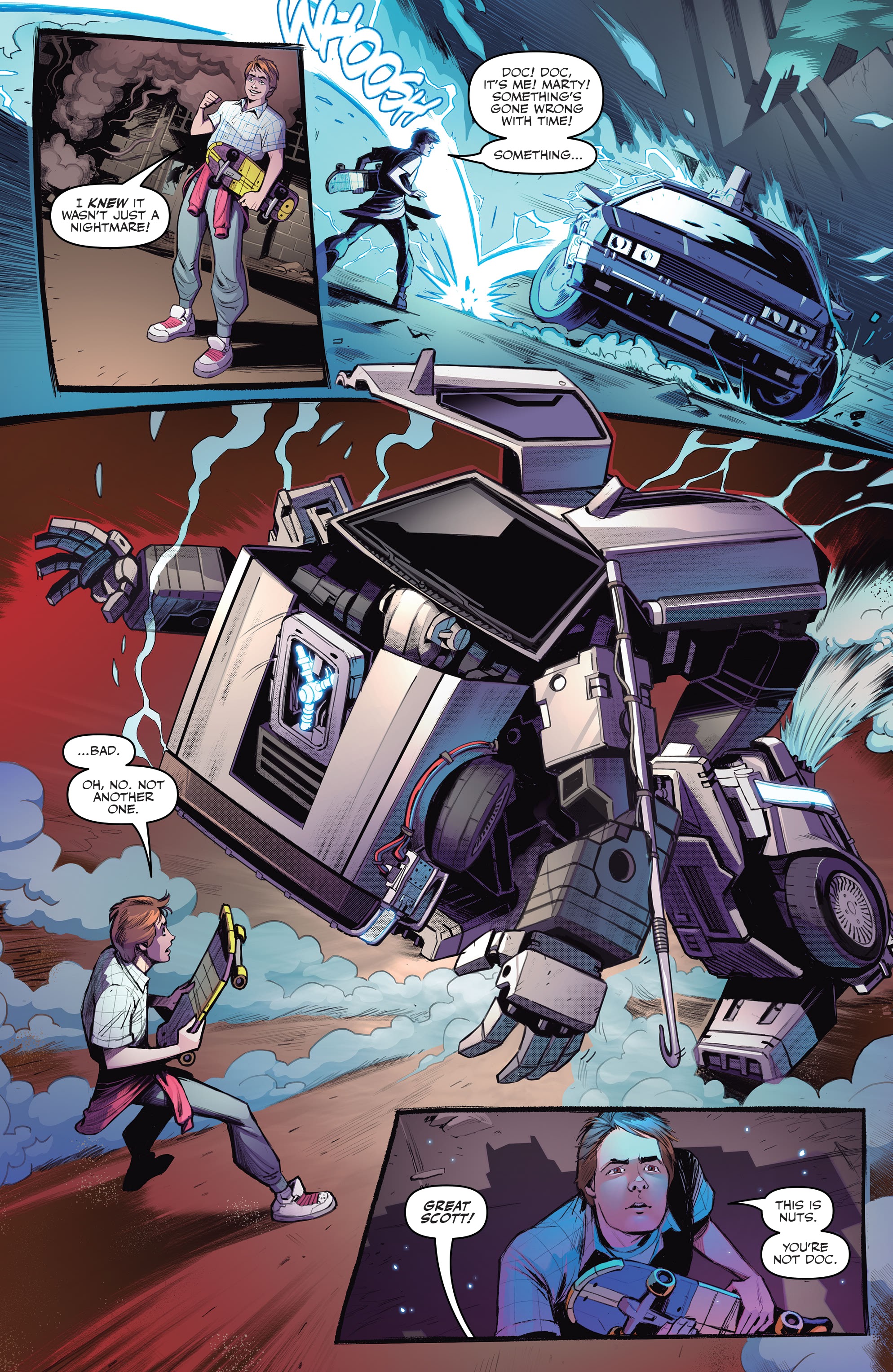 Read online Transformers: Back to the Future comic -  Issue #1 - 22