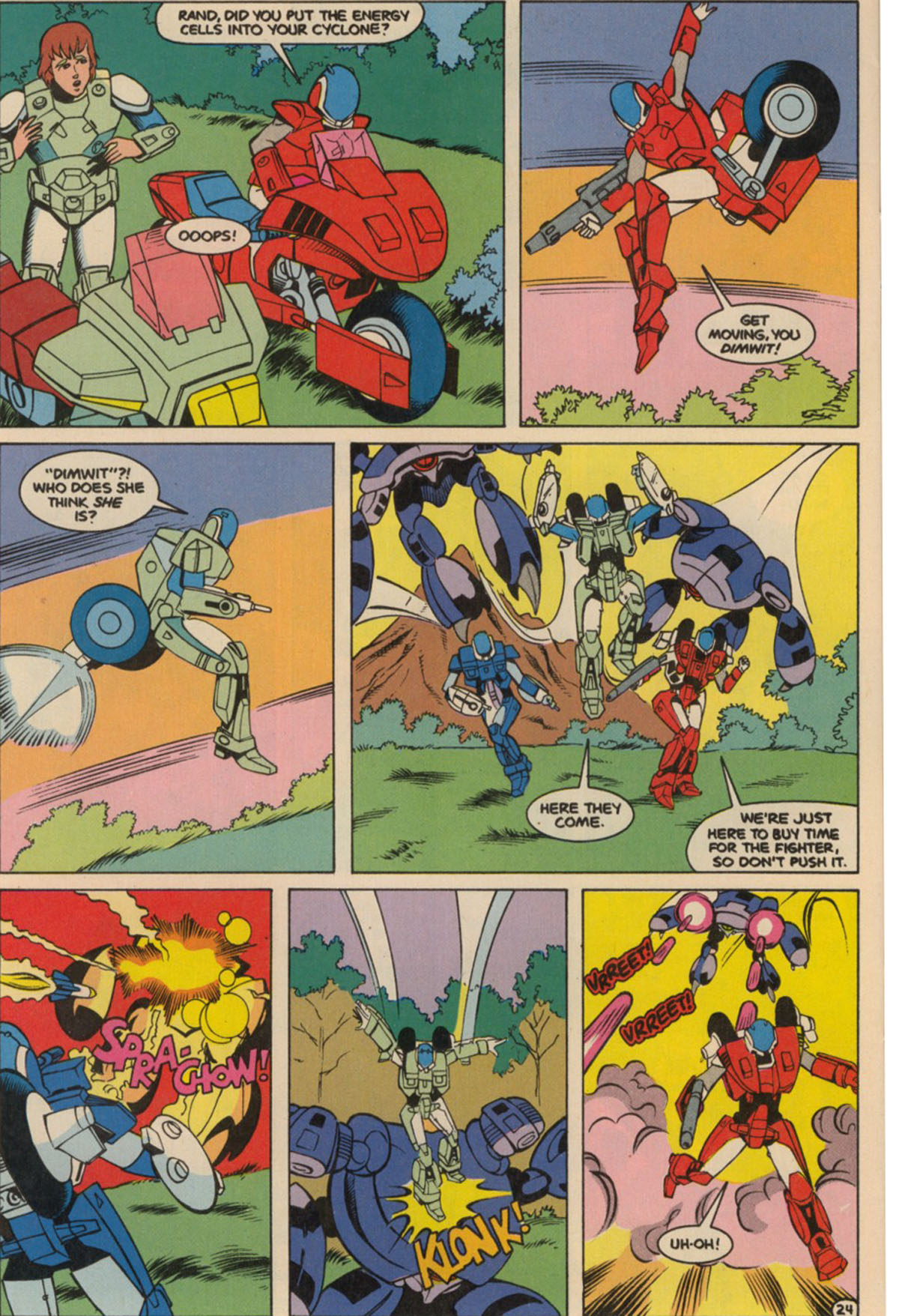 Read online Robotech The New Generation comic -  Issue #5 - 31