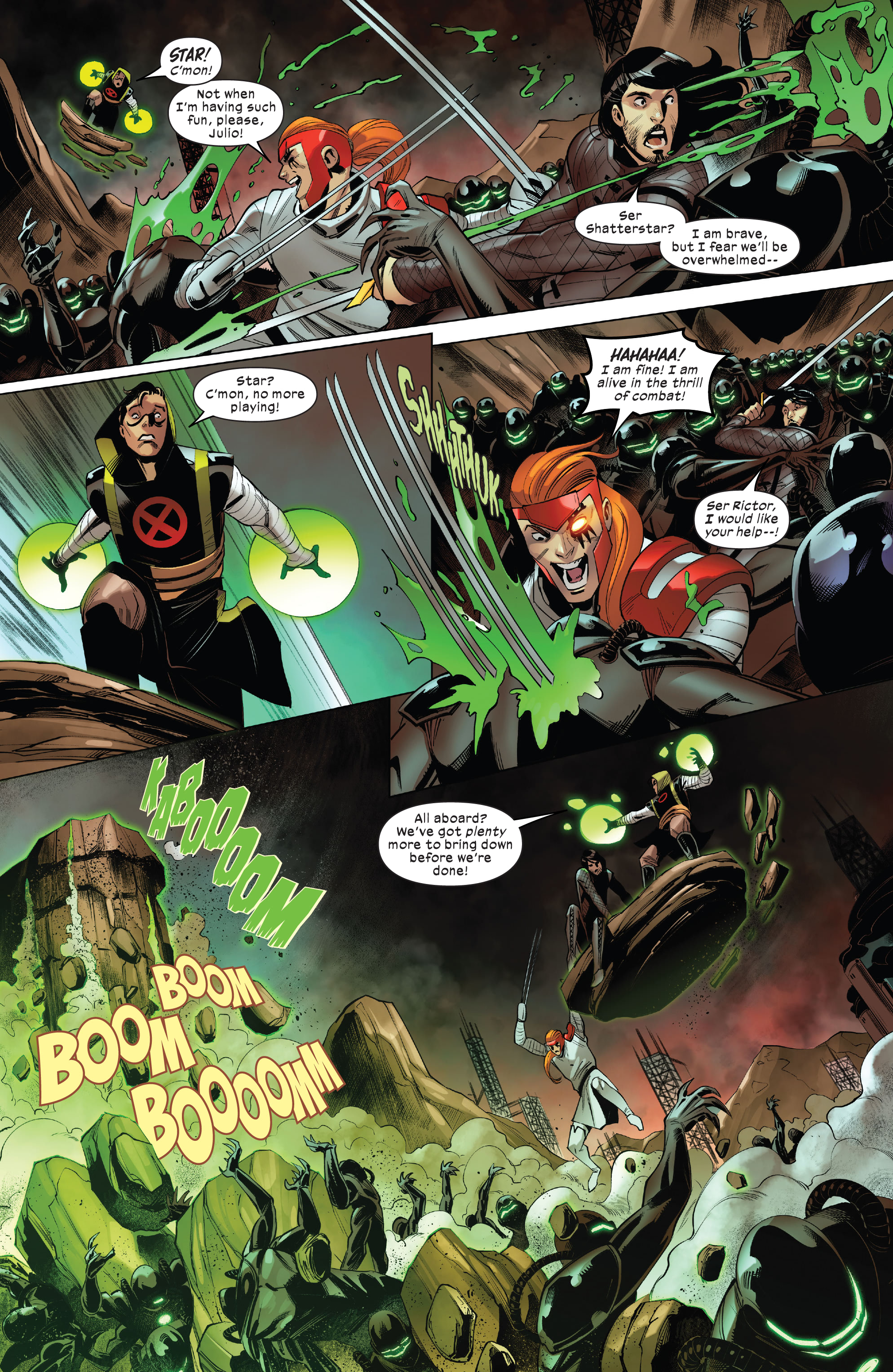 Read online Knights of X comic -  Issue #2 - 16