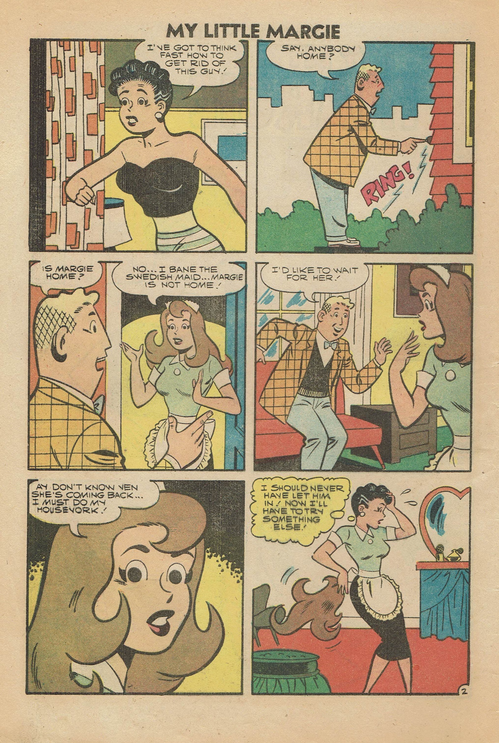 Read online My Little Margie (1954) comic -  Issue #23 - 4