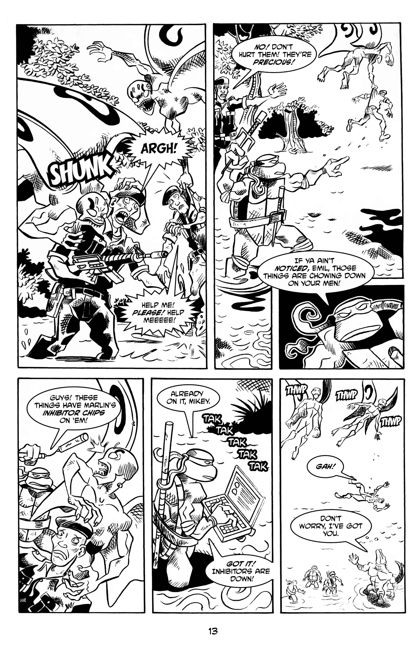 Read online Tales of the TMNT comic -  Issue #63 - 17