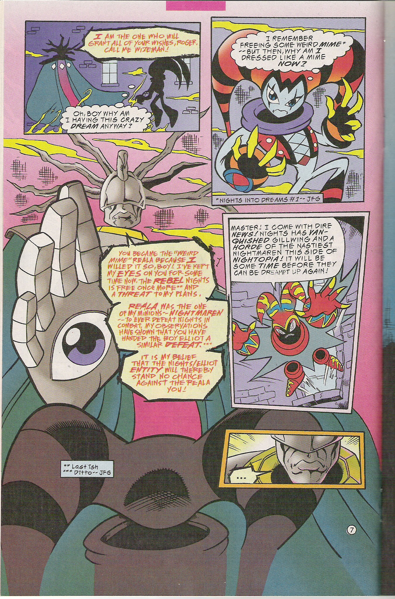 Read online NiGHTS into Dreams... comic -  Issue #2 - 9