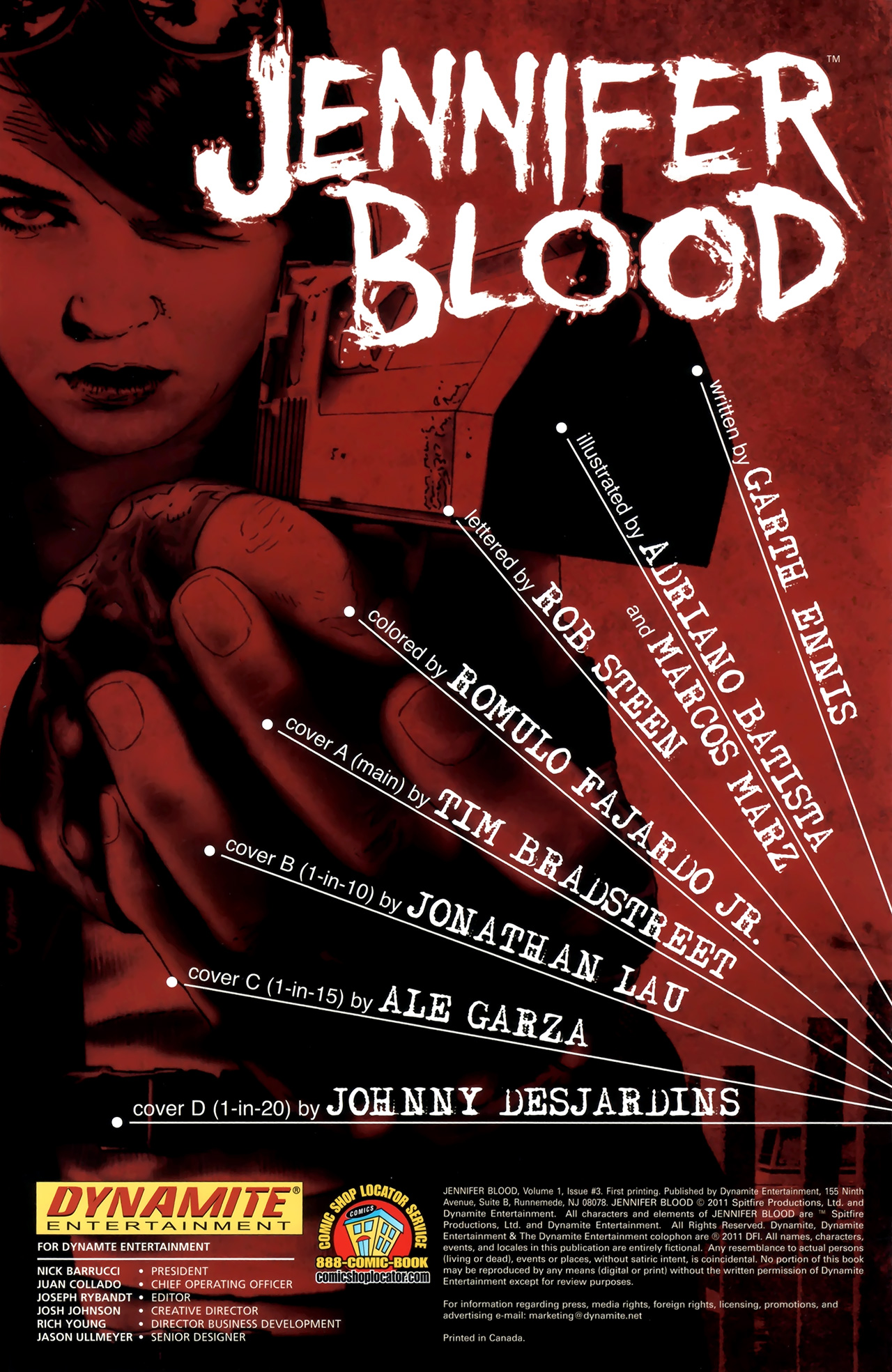 Read online Jennifer Blood comic -  Issue #3 - 6