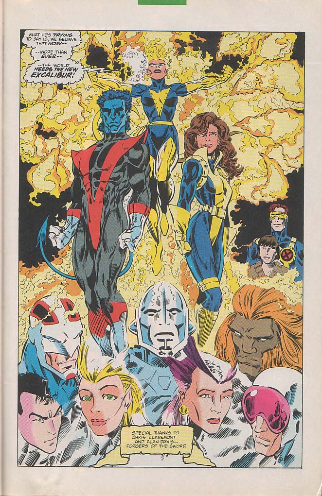 Read online Excalibur (1988) comic -  Issue #71 - 37