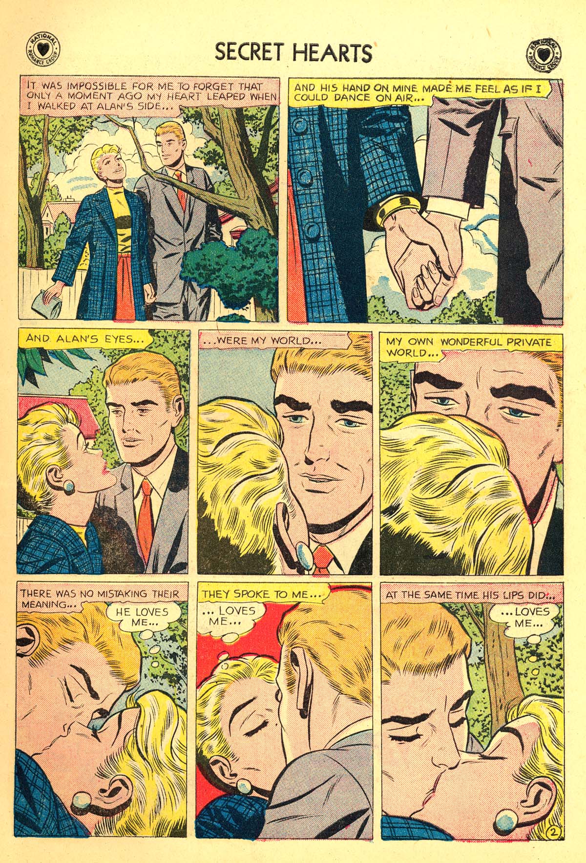 Read online Secret Hearts comic -  Issue #54 - 11