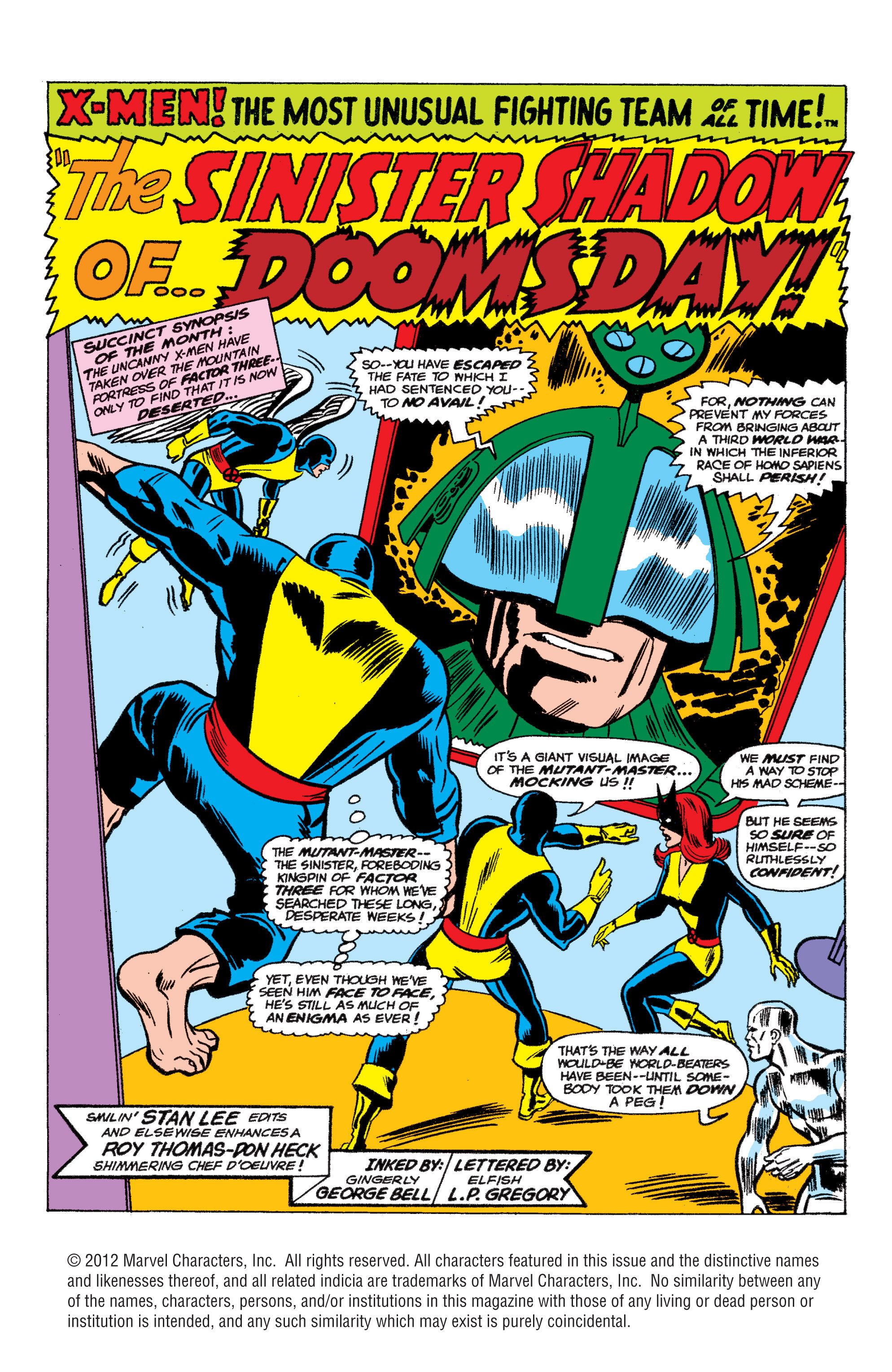 Read online Uncanny X-Men (1963) comic -  Issue #38 - 2