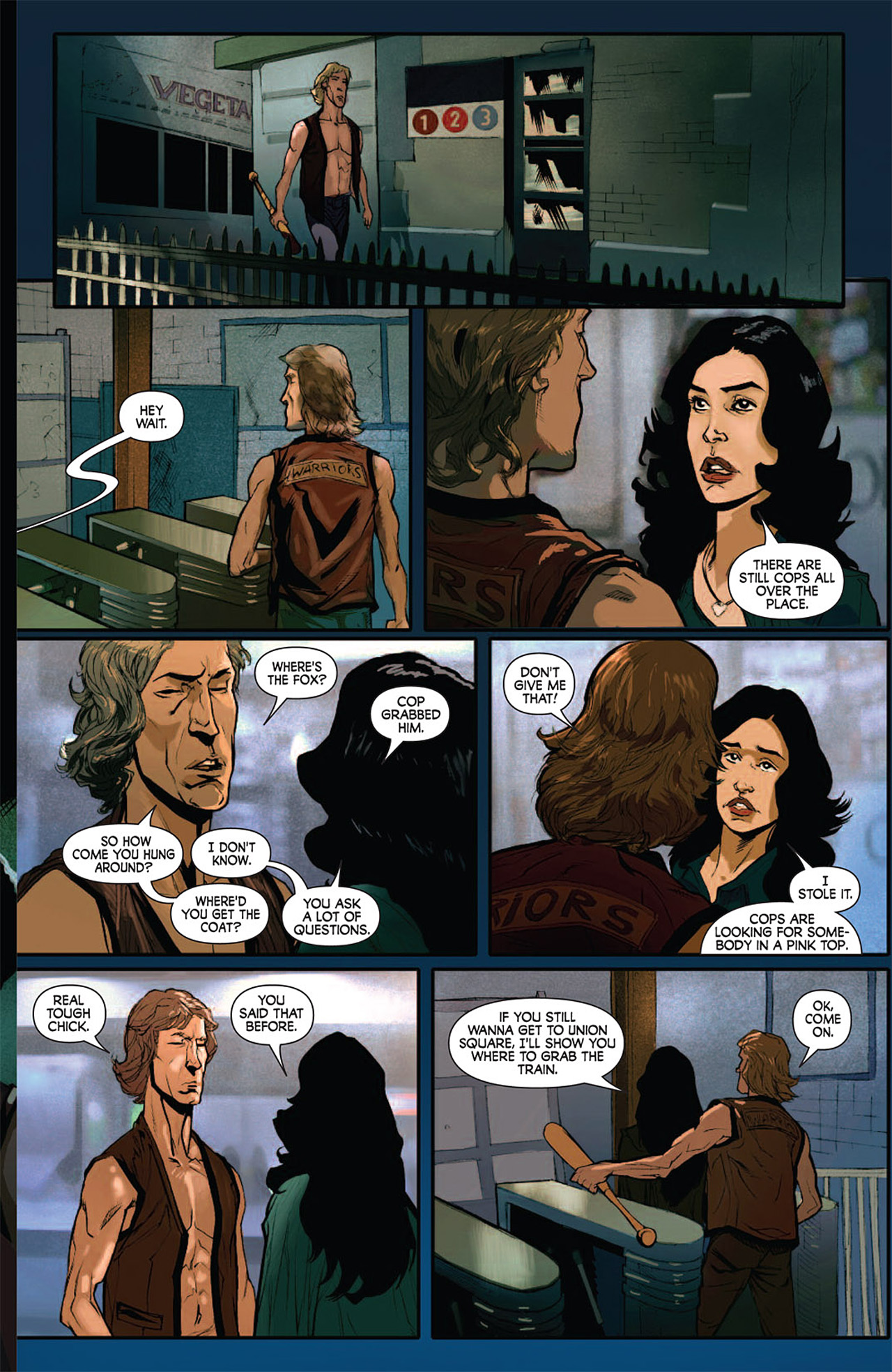Read online The Warriors: Official Movie Adaptation comic -  Issue # TPB - 78