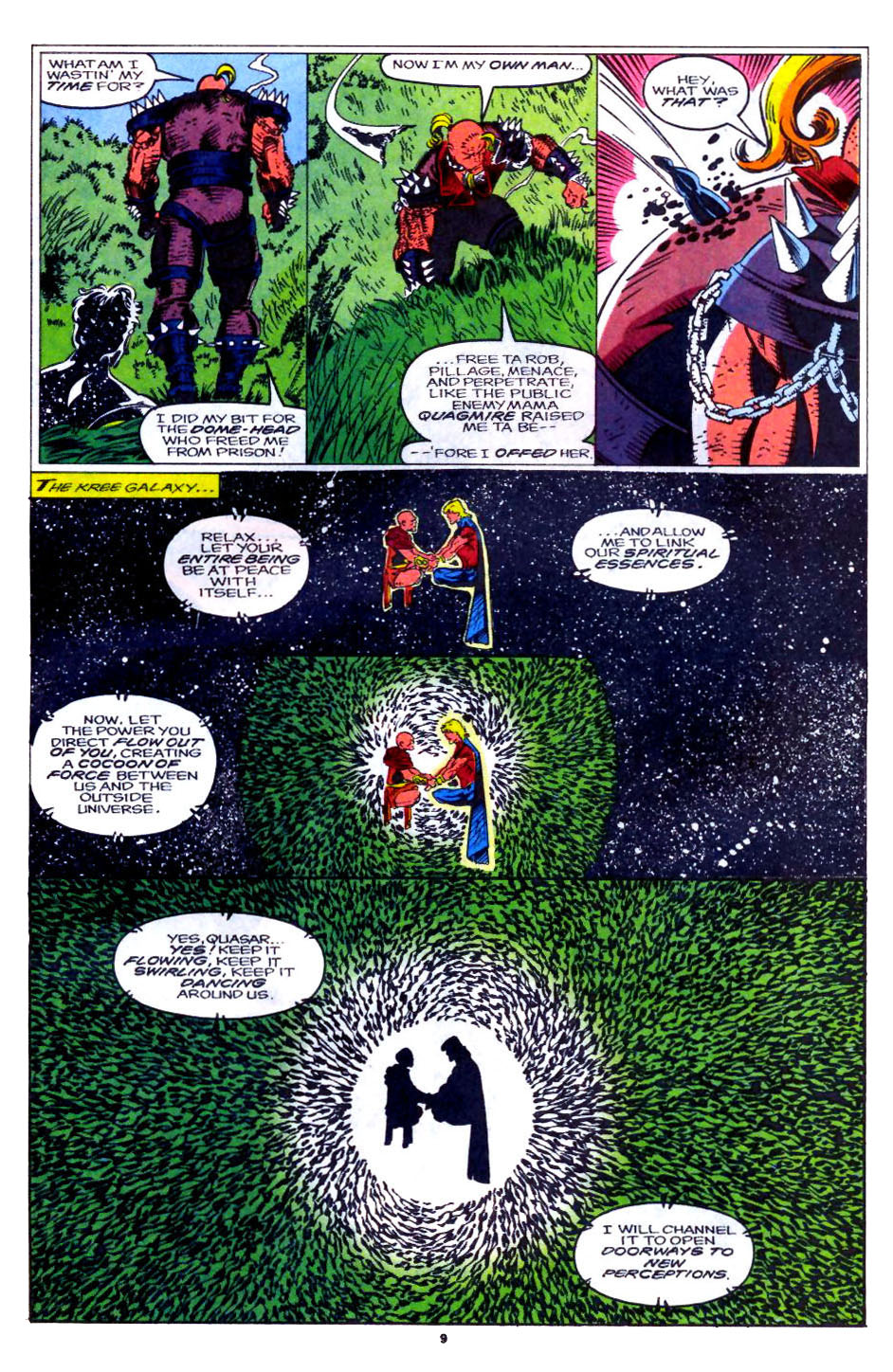 Read online Quasar comic -  Issue #37 - 8