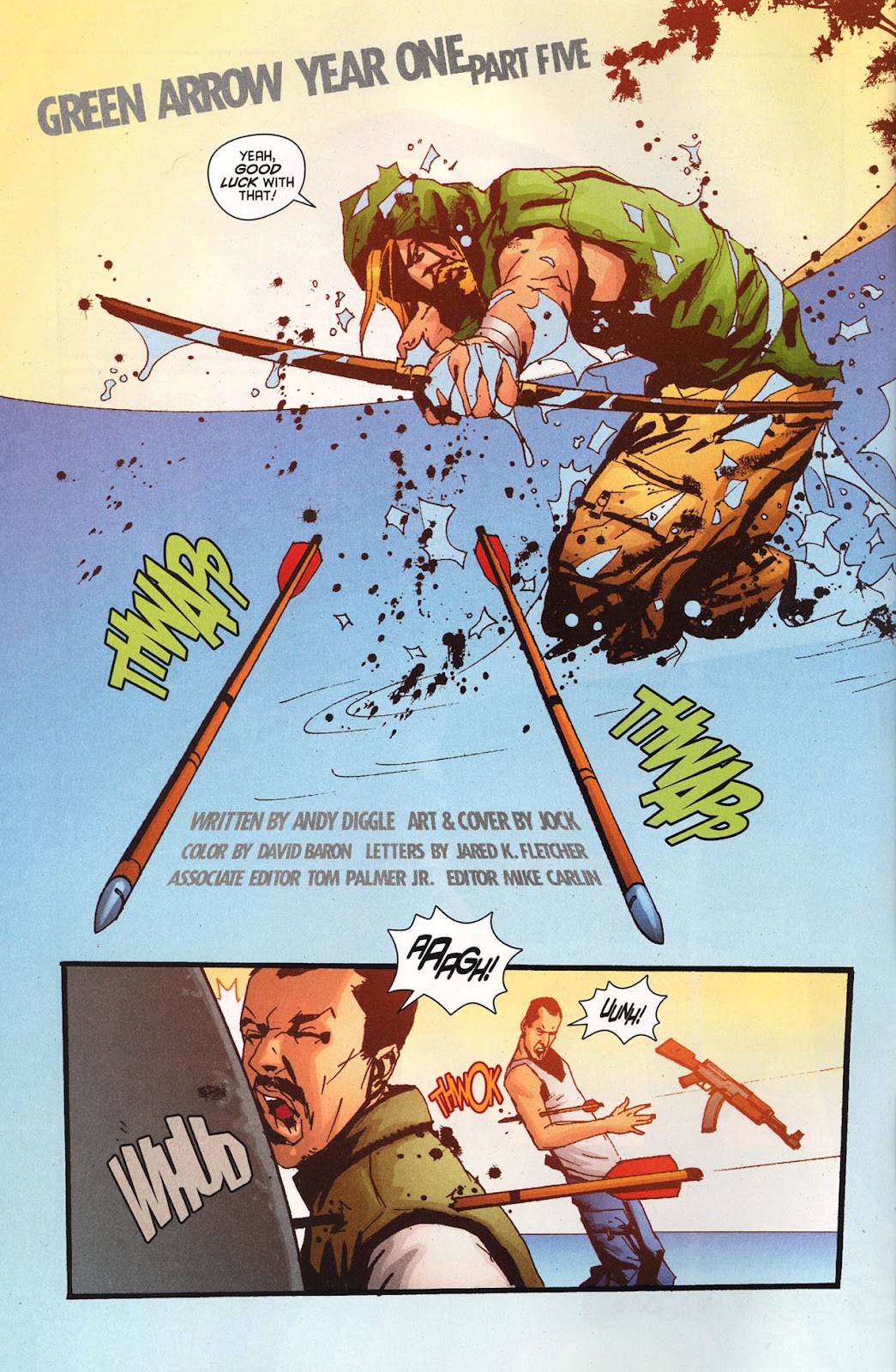 Green Arrow: Year One issue 5 - Page 4