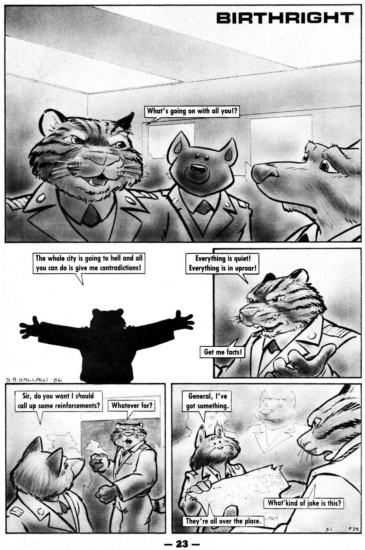 Read online Critters comic -  Issue #5 - 26