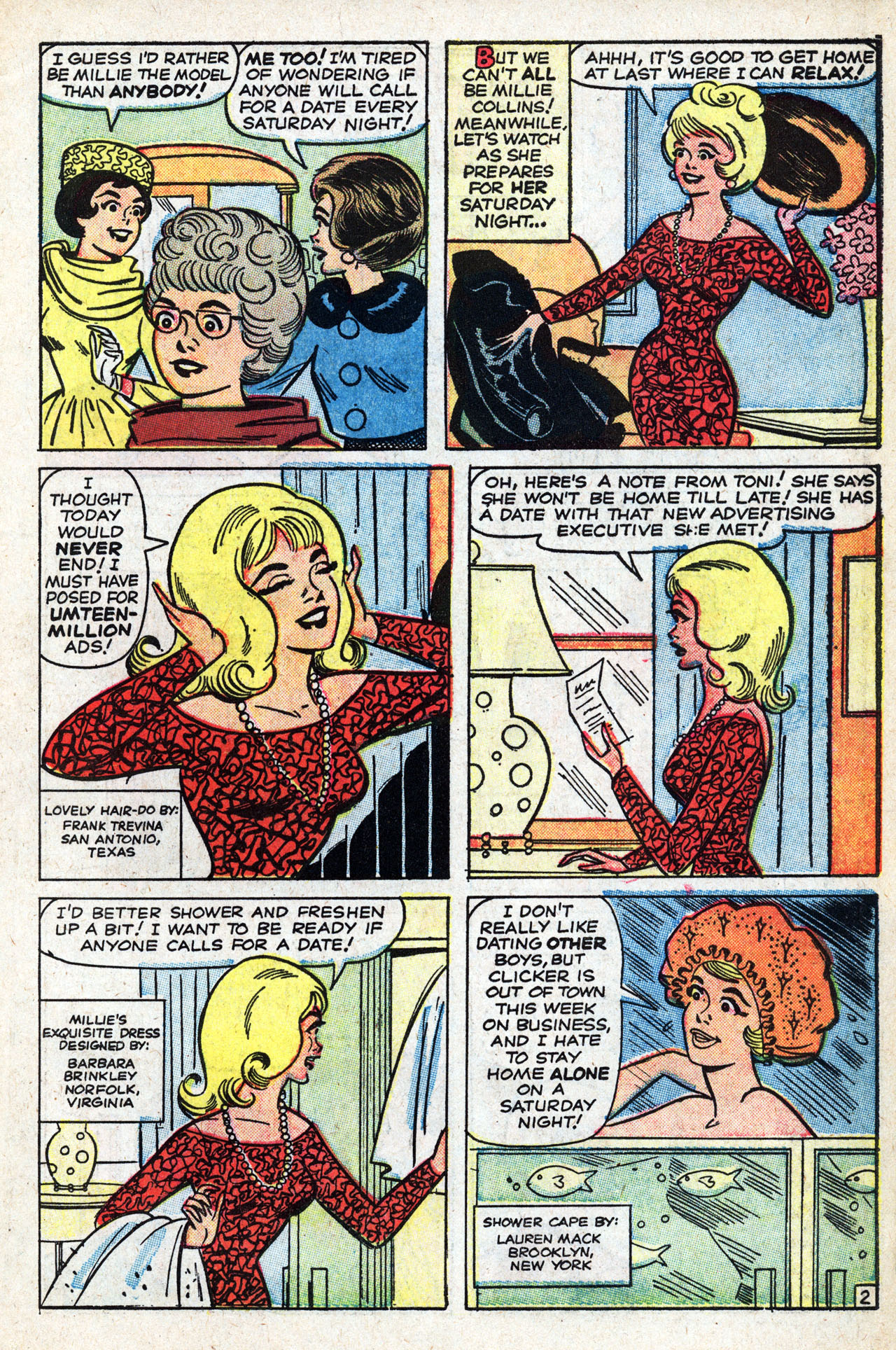 Read online Millie the Model comic -  Issue #113 - 11