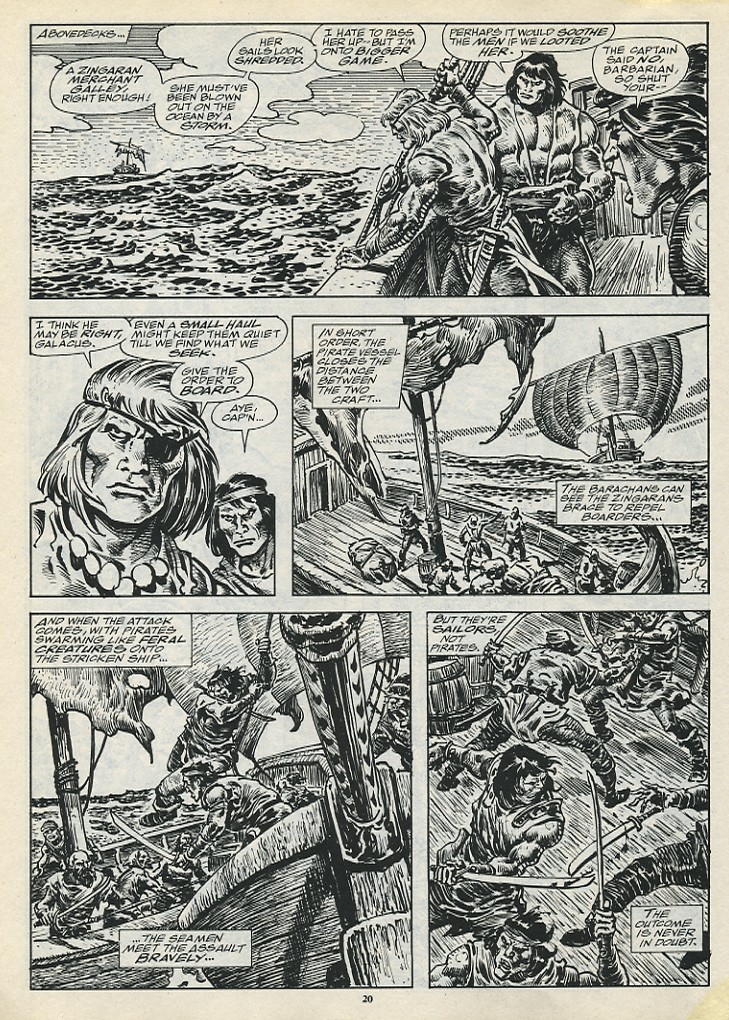 Read online The Savage Sword Of Conan comic -  Issue #196 - 22