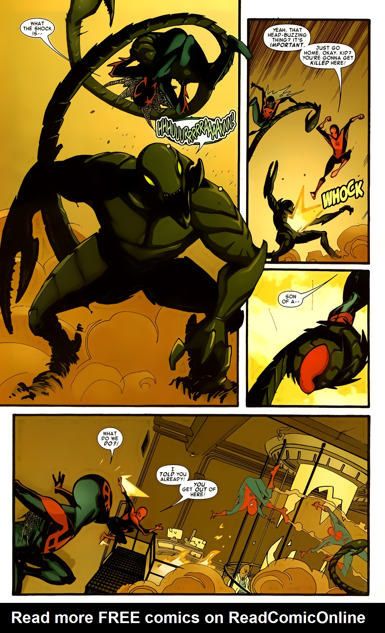 Read online Timestorm 2009/2099: Spider-Man comic -  Issue # Full - 16