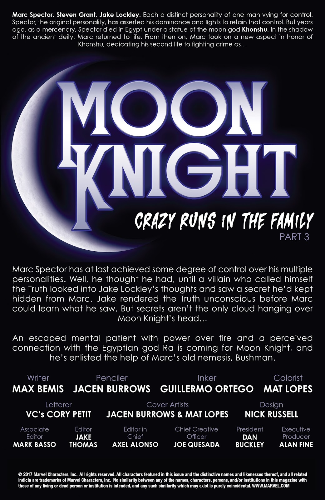 Moon Knight (2016) issue 190 - Page 2