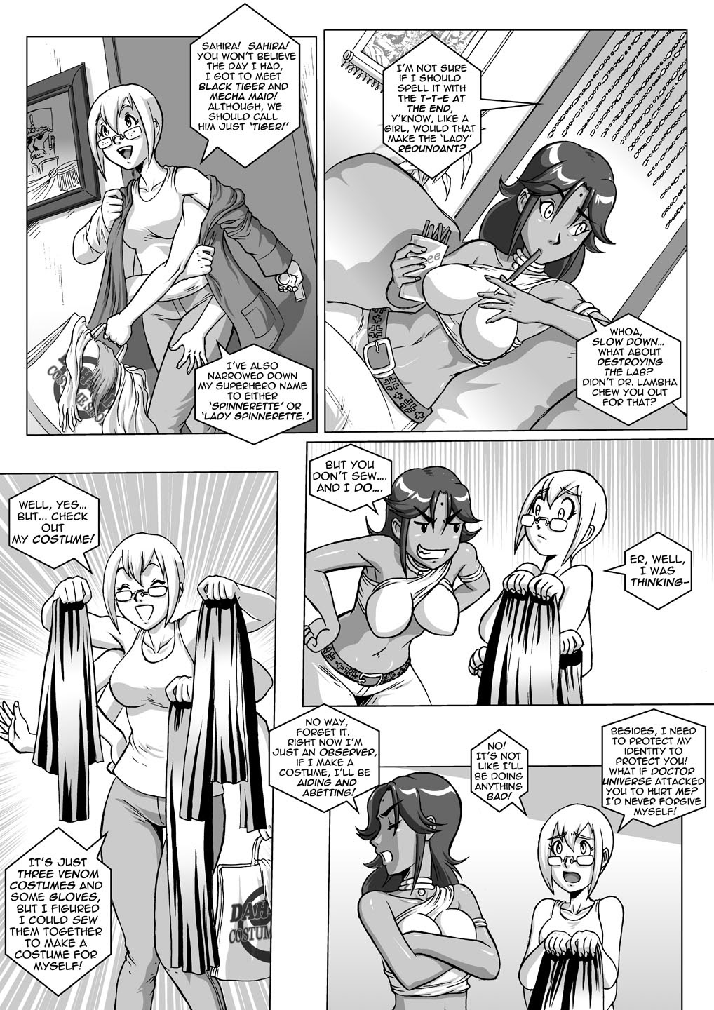 Read online Spinnerette comic -  Issue #1 - 17