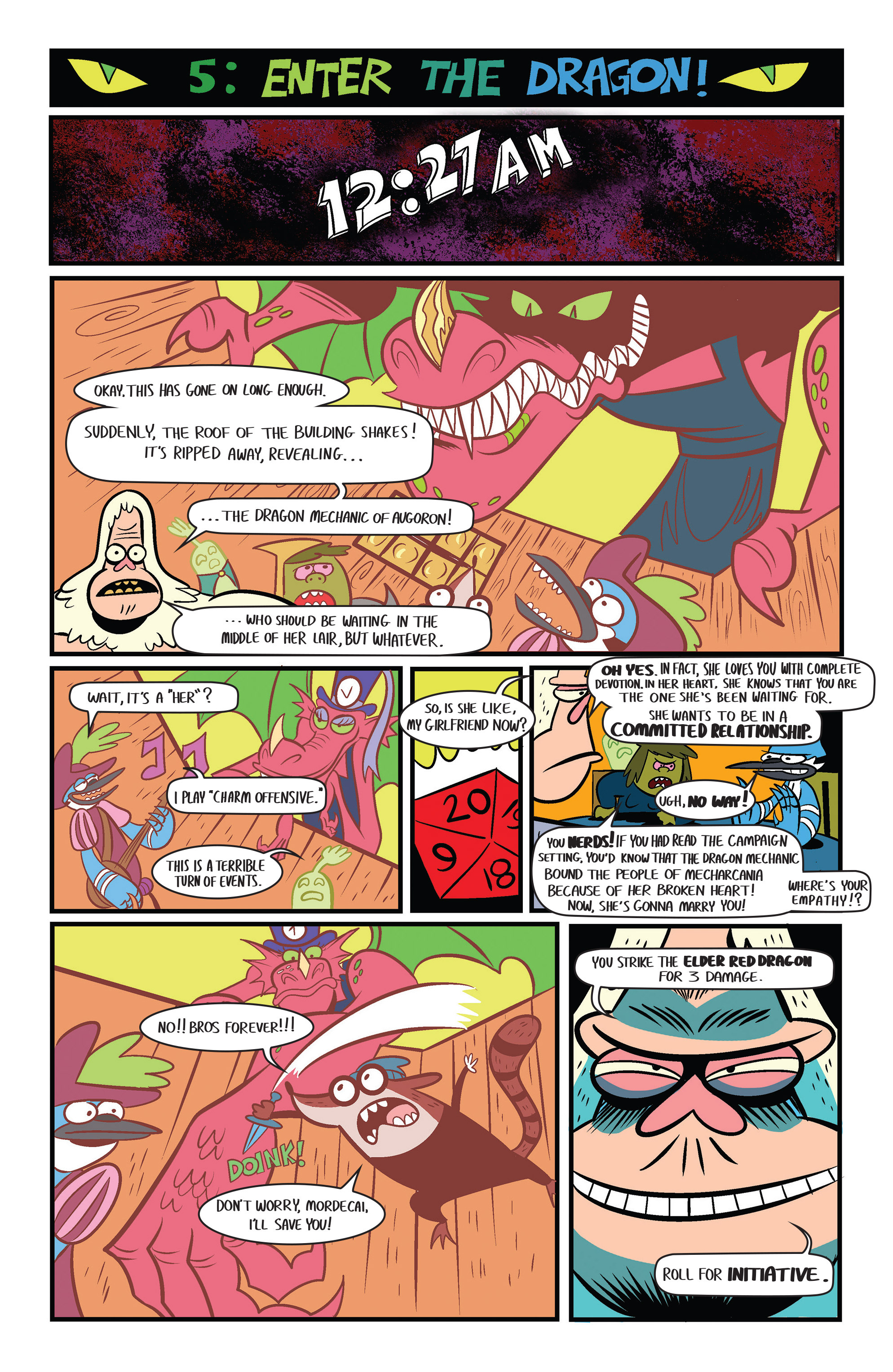 Read online Regular Show comic -  Issue #18 - 23