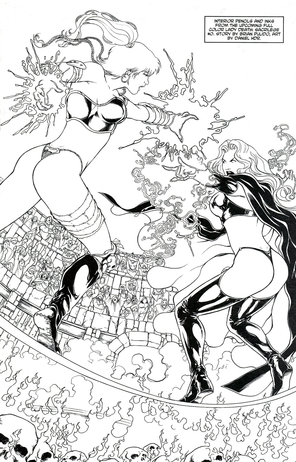 Read online Brian Pulido's Lady Death: Dark Horizons comic -  Issue # Full - 23