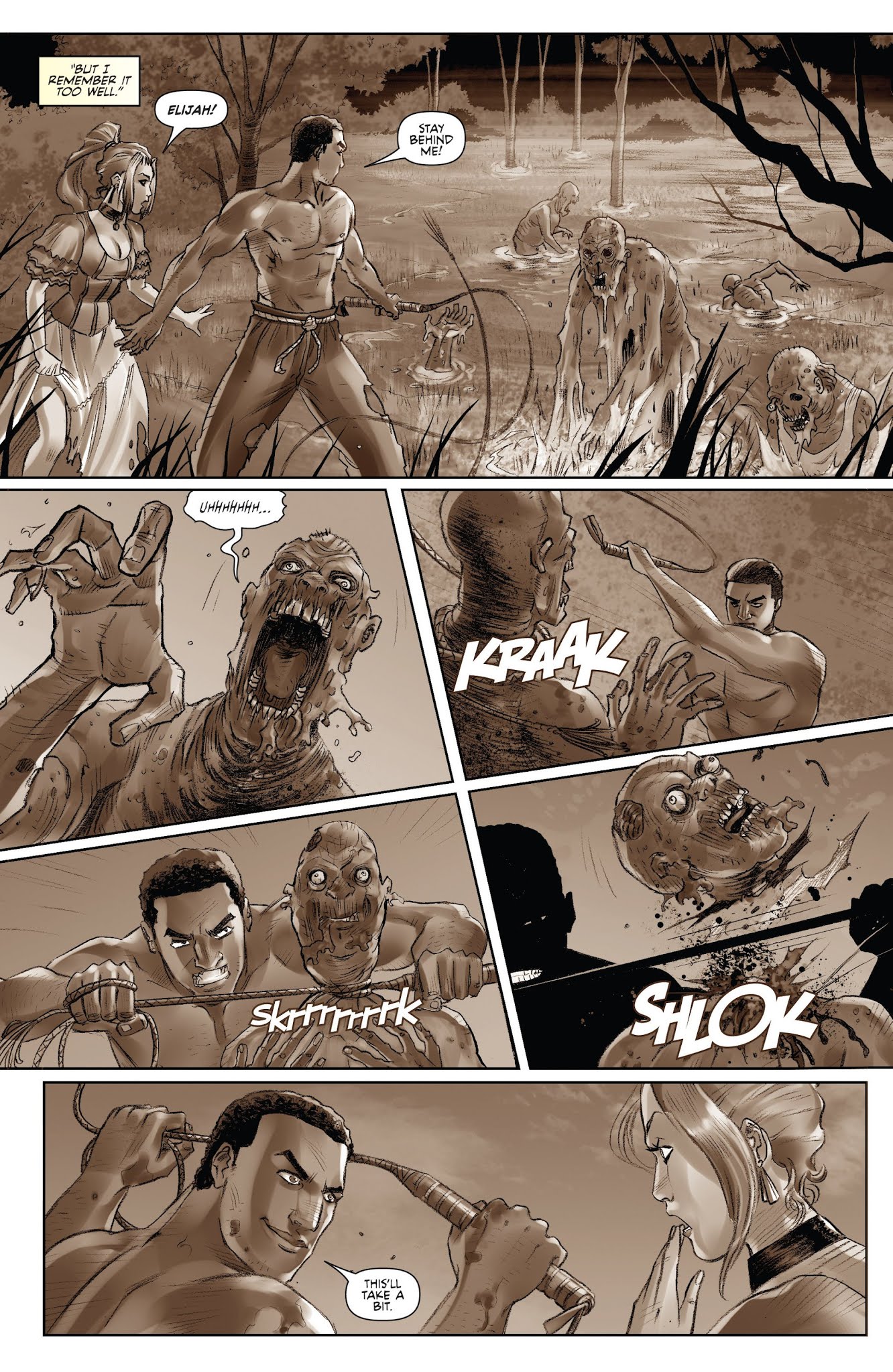 Read online Grimm Fairy Tales presents Zombies: The Cursed comic -  Issue #2 - 7