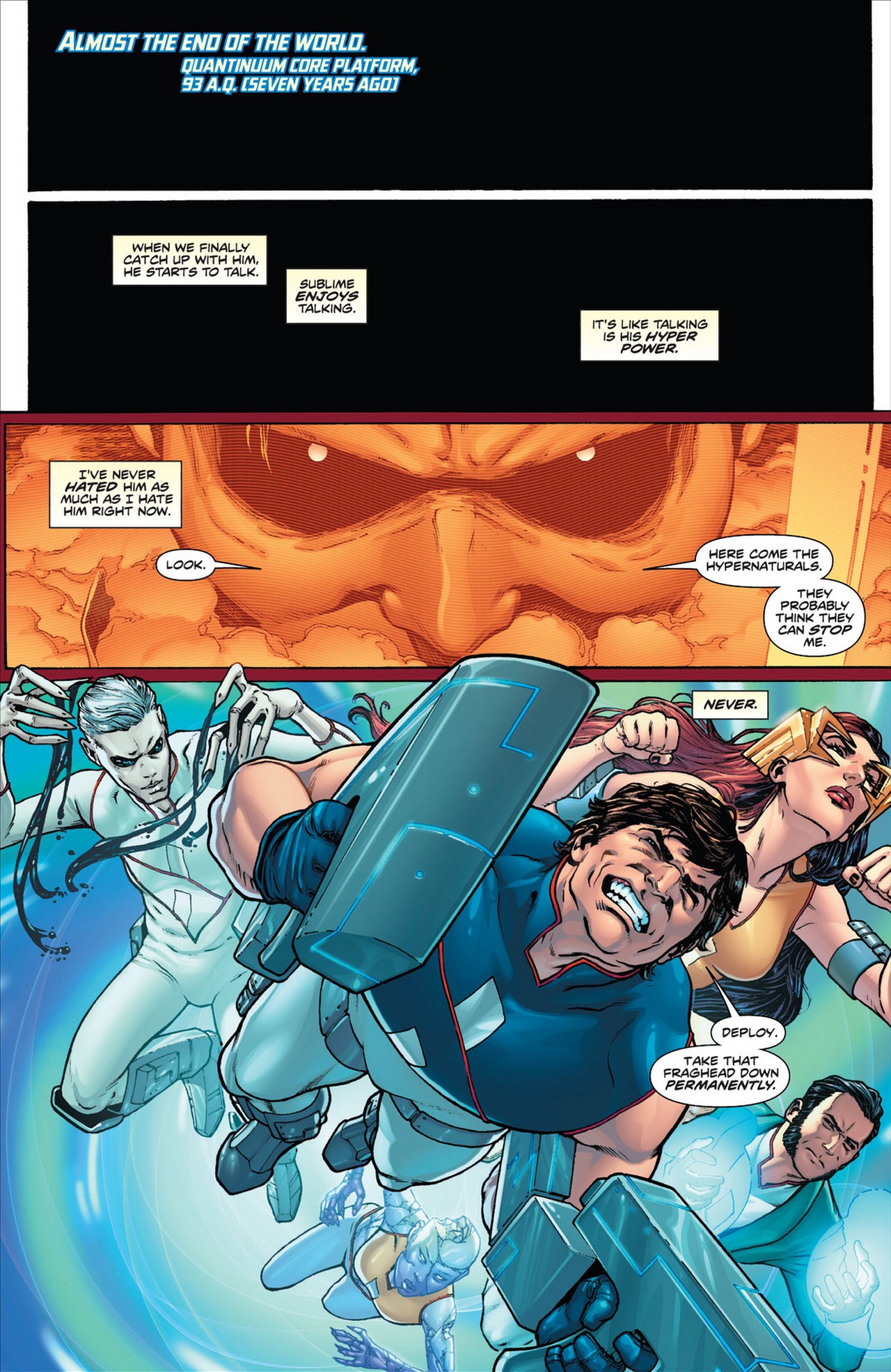 Read online The Hypernaturals comic -  Issue #1 - 11