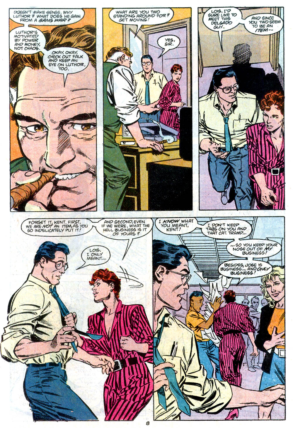 Read online Adventures of Superman (1987) comic -  Issue #434 - 9