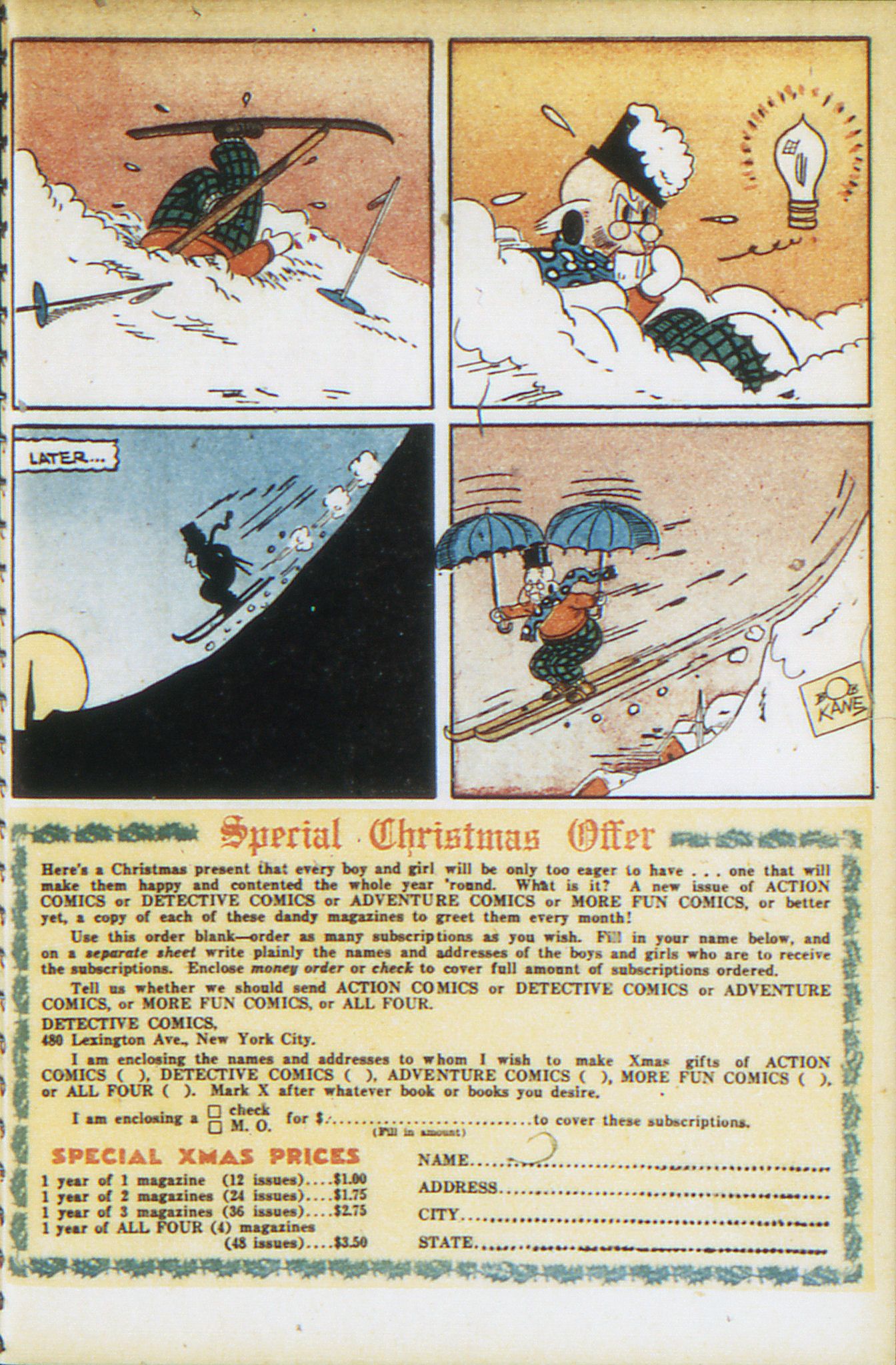 Read online Adventure Comics (1938) comic -  Issue #34 - 36