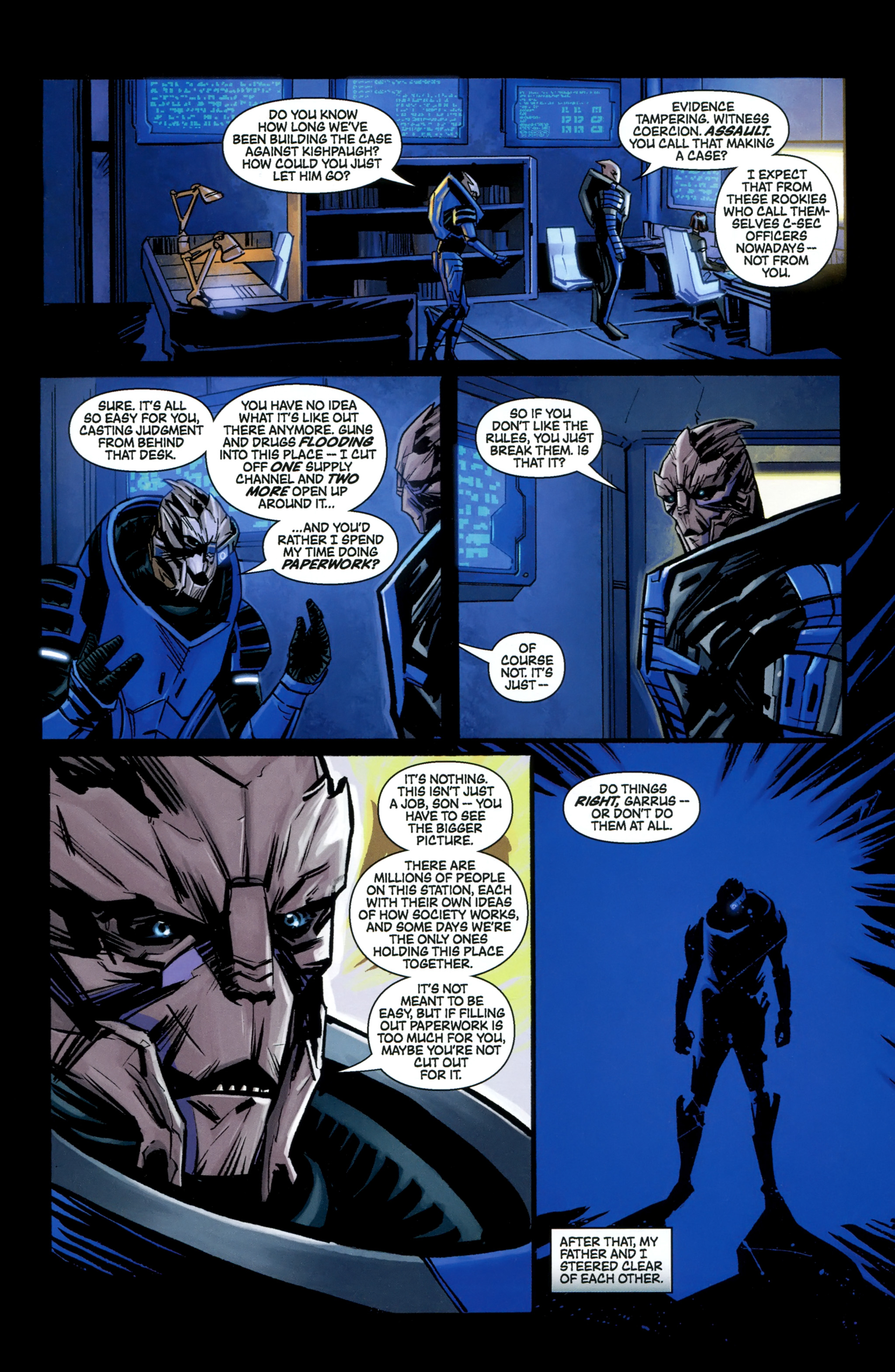 Read online Mass Effect: Homeworlds comic -  Issue #3 - 9