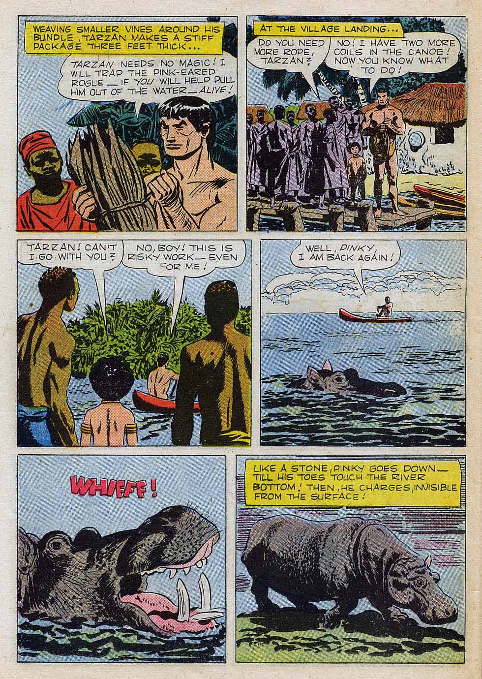 Read online Tarzan (1948) comic -  Issue #101 - 22