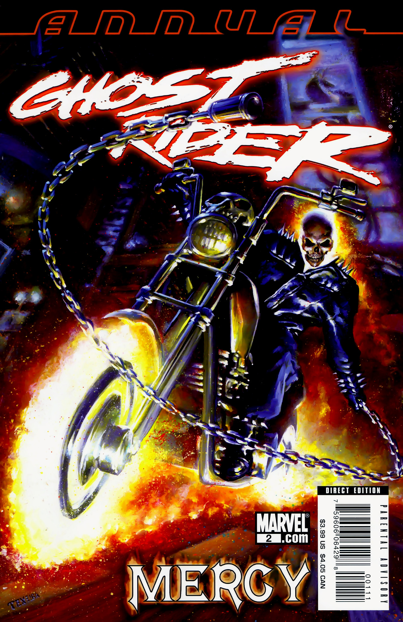 Read online Ghost Rider (2006) comic -  Issue # Annual 2 - 1
