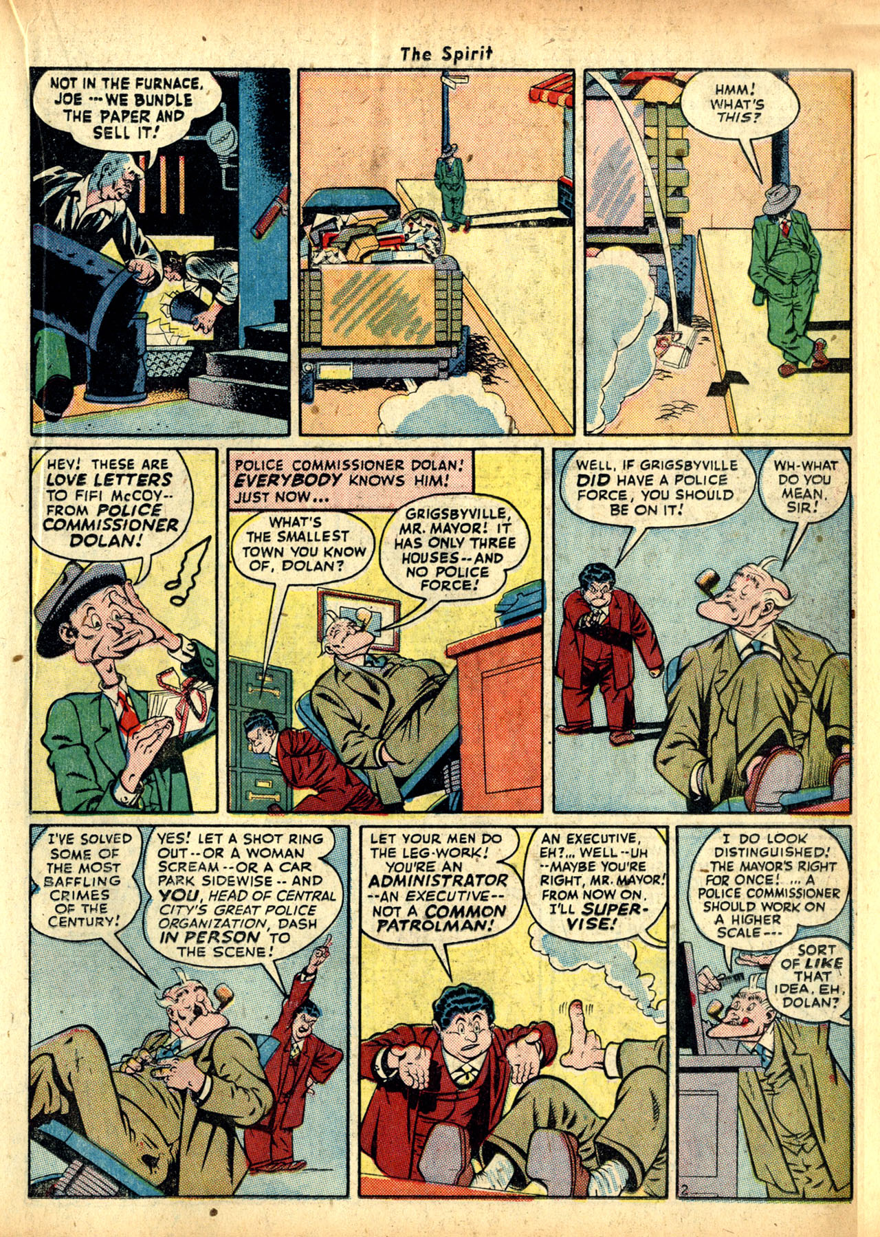 Read online The Spirit (1944) comic -  Issue #5 - 27