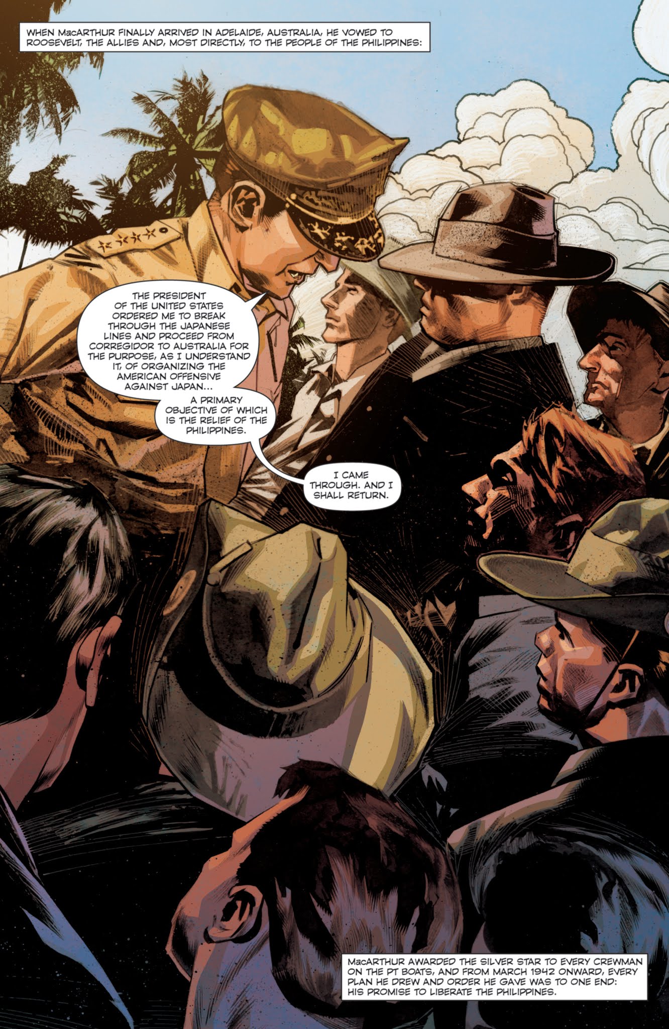 Read online Fever Ridge: A Tale of MacArthur's Jungle War comic -  Issue # _TPB - 47