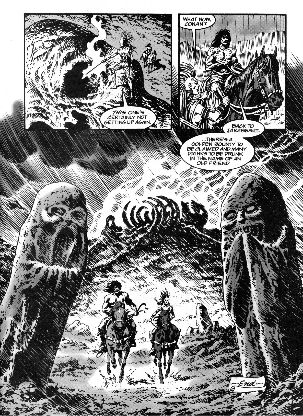 Read online Conan the Savage comic -  Issue #6 - 25