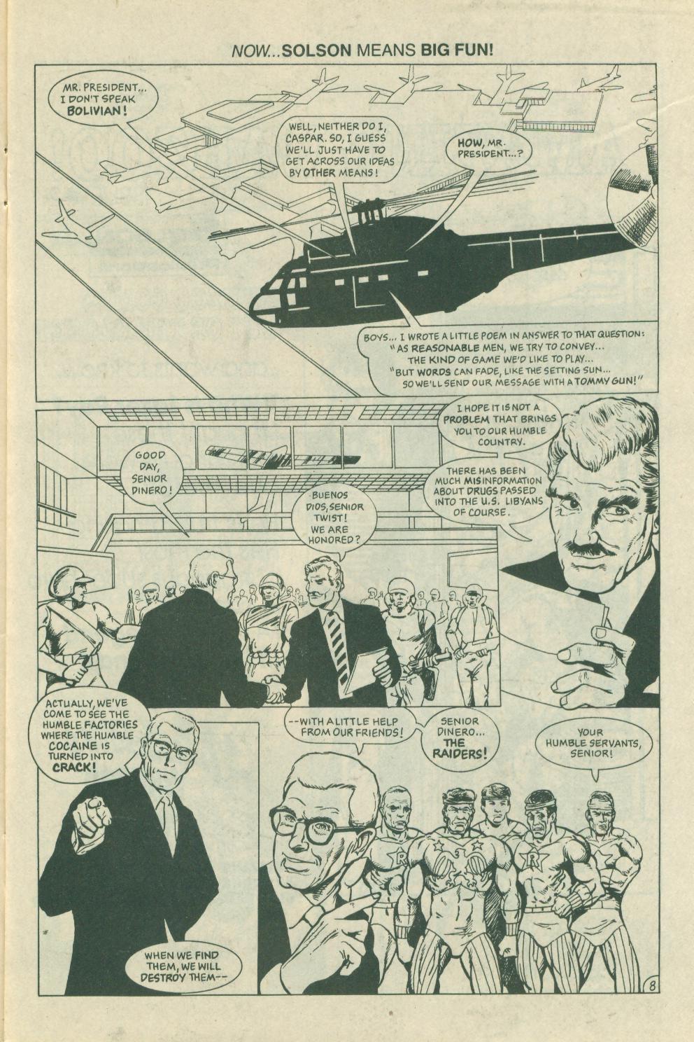 Read online Reagan's Raiders comic -  Issue #2 - 9