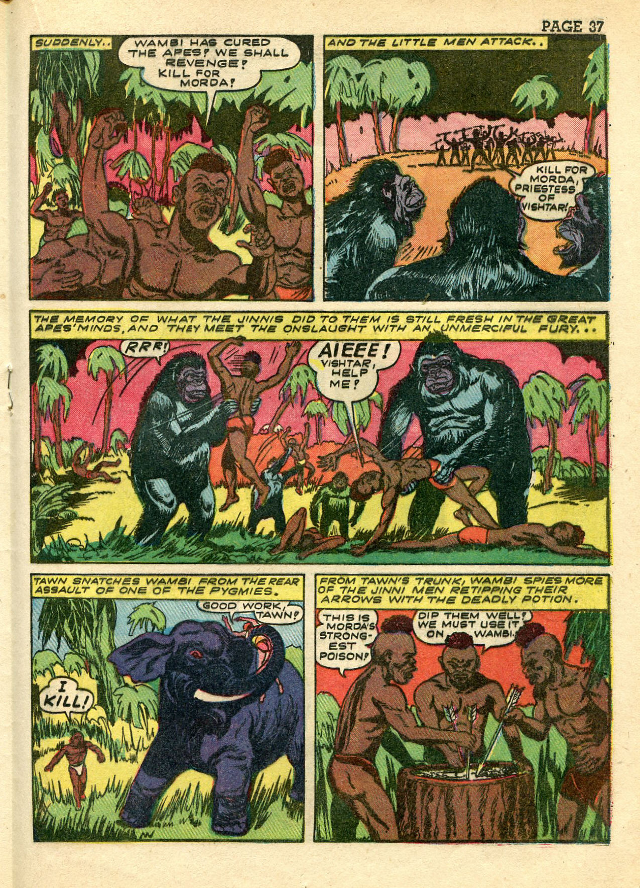 Read online Wambi Jungle Boy comic -  Issue #3 - 39