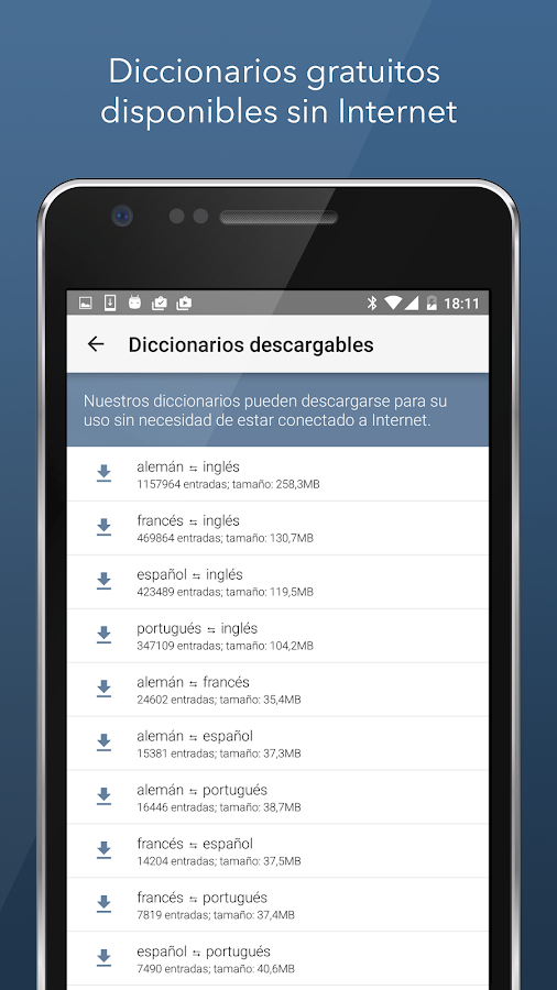 https://play.google.com/store/apps/details?id=com.linguee.linguee&hl=es_419