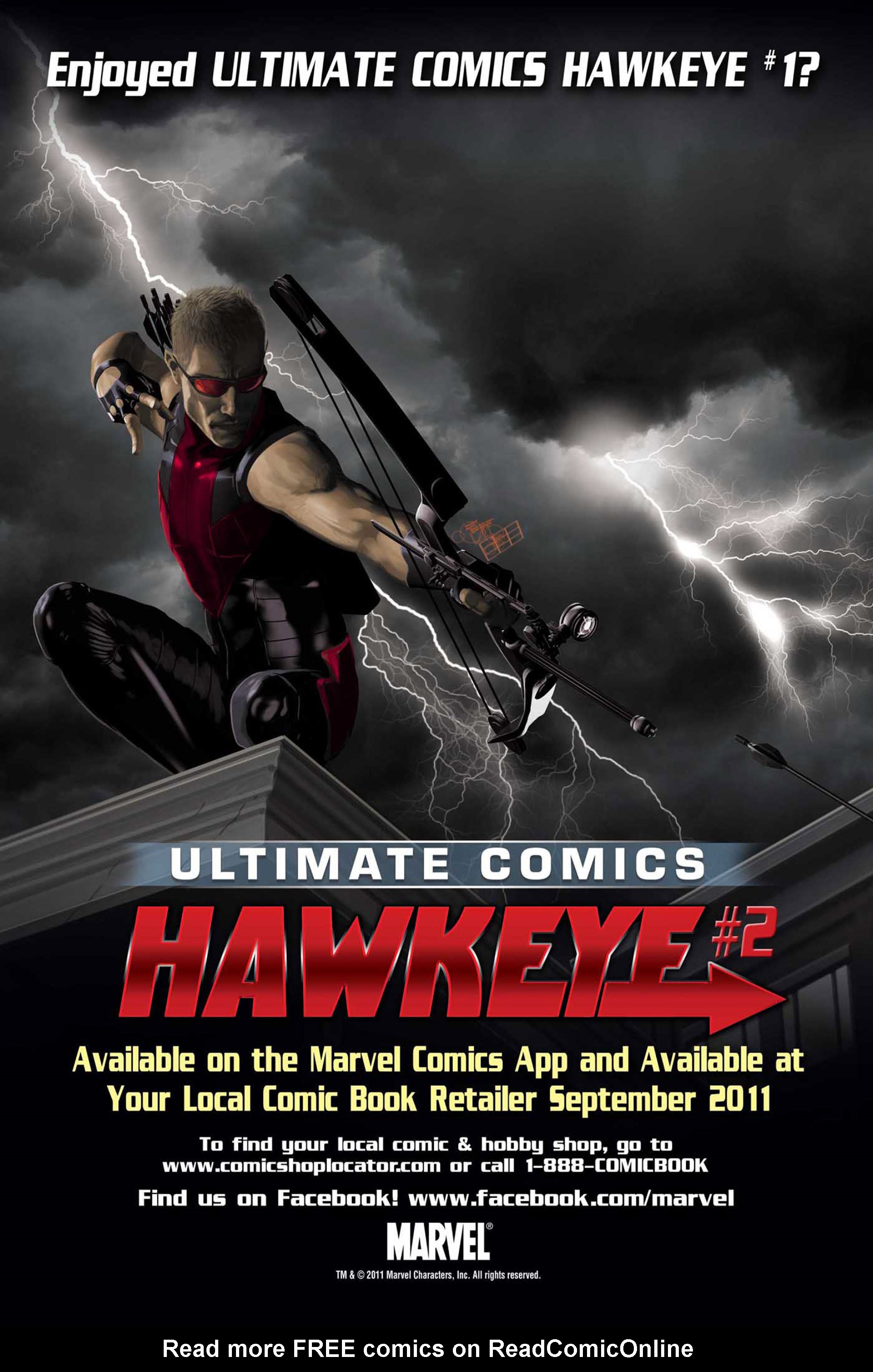 Read online Ultimate Comics Hawkeye comic -  Issue #1 - 23