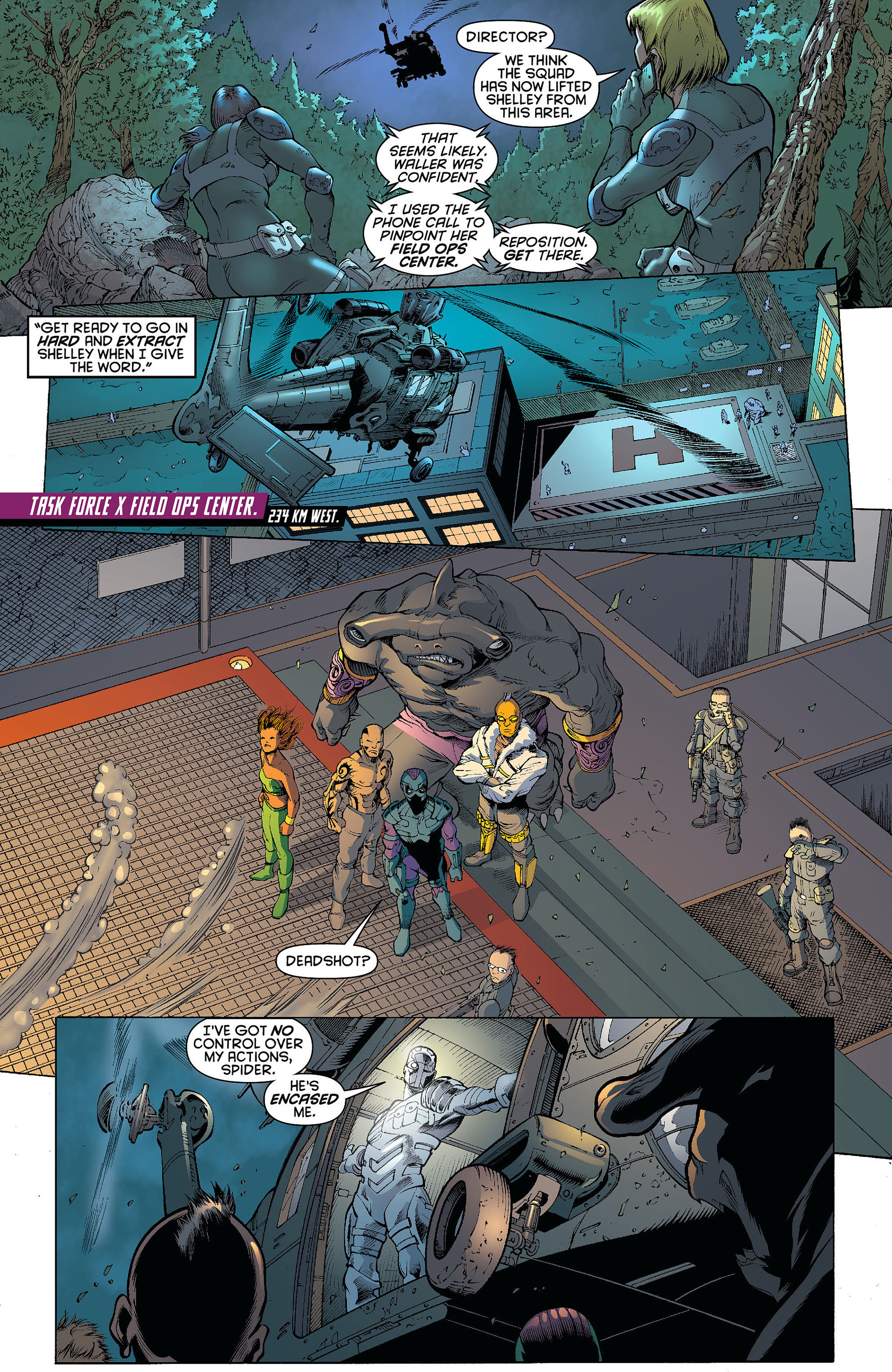 Read online Resurrection Man (2011) comic -  Issue #9 - 13