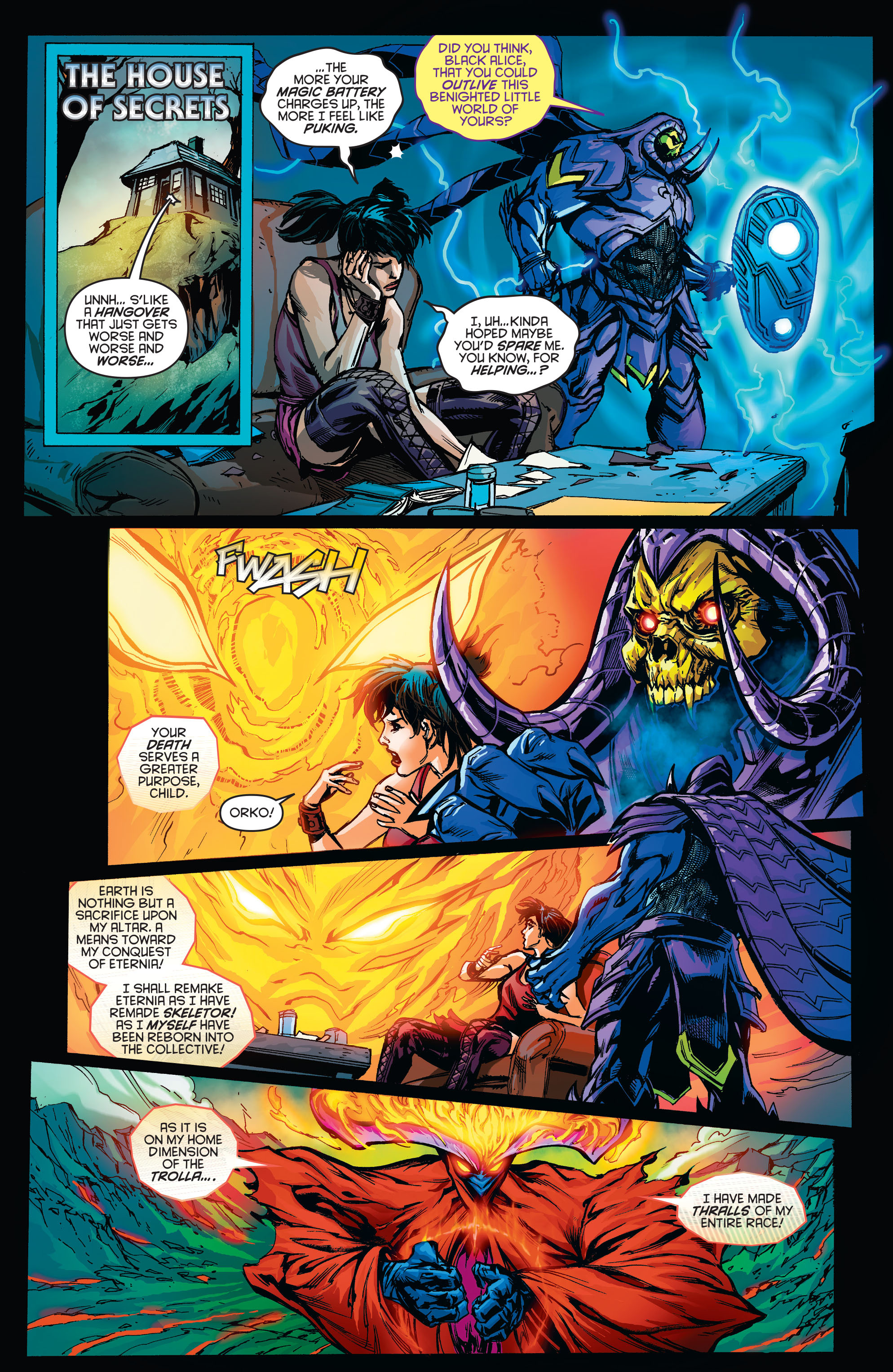 Read online DC Universe vs. The Masters of the Universe comic -  Issue #4 - 9