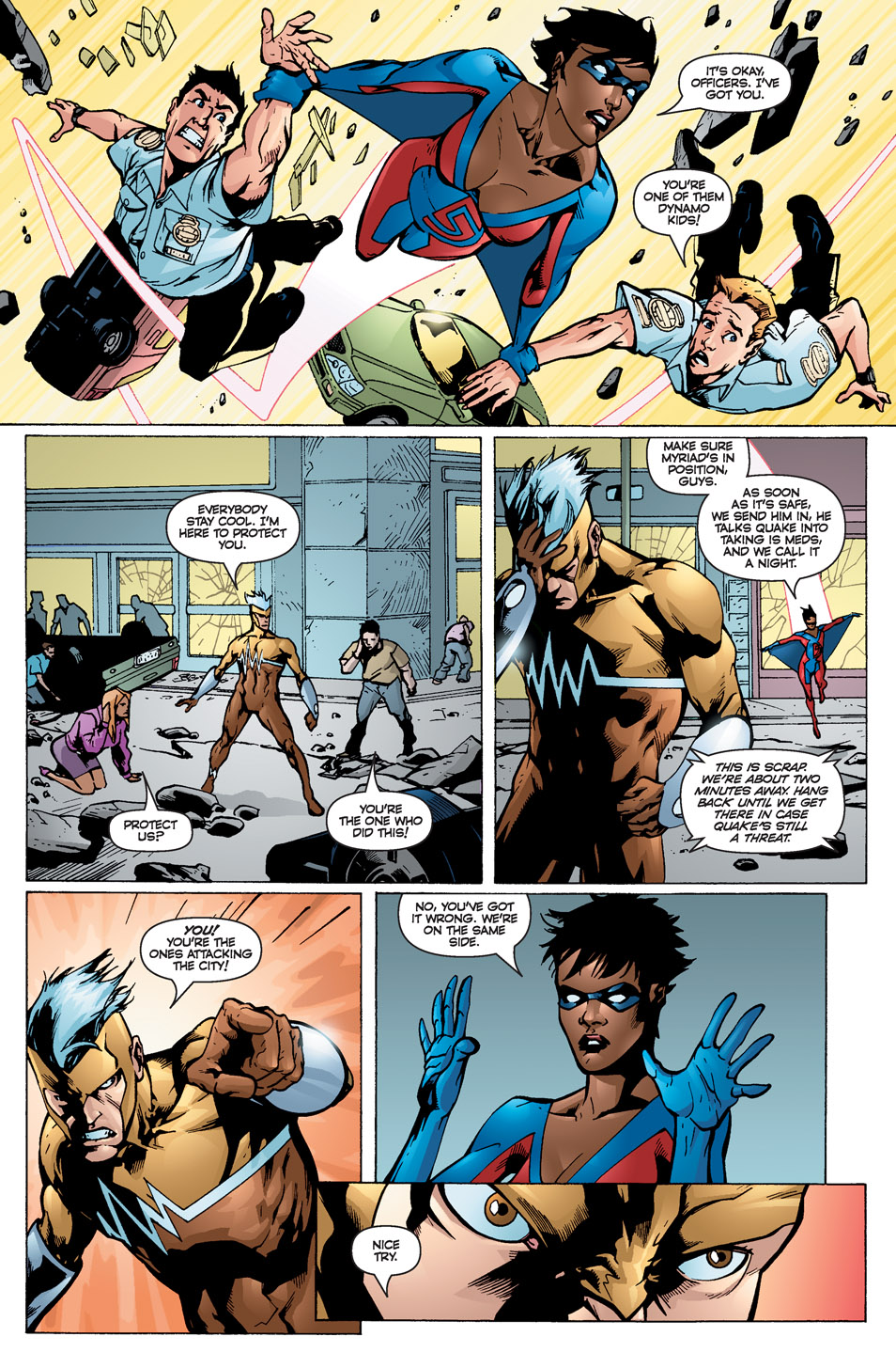 Read online Dynamo 5 comic -  Issue #3 - 14