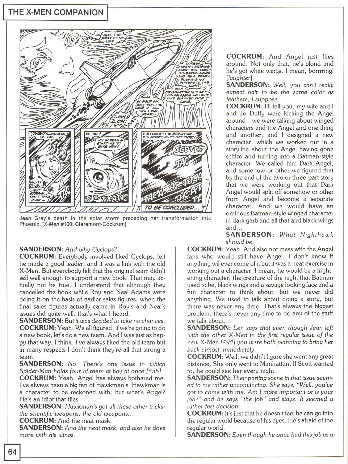 Read online The X-Men Companion comic -  Issue #1 - 64