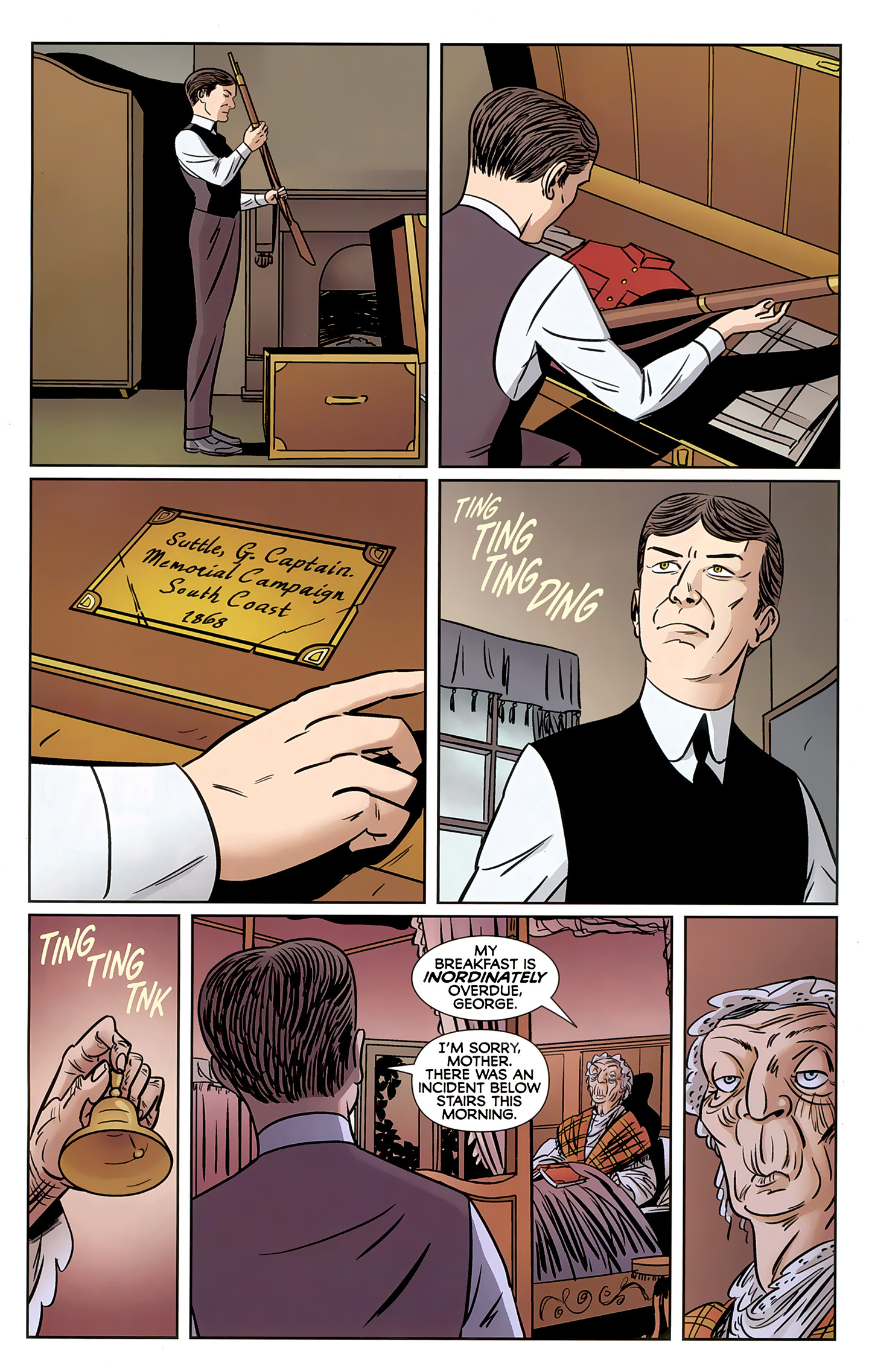 Read online The New Deadwardians comic -  Issue #1 - 8
