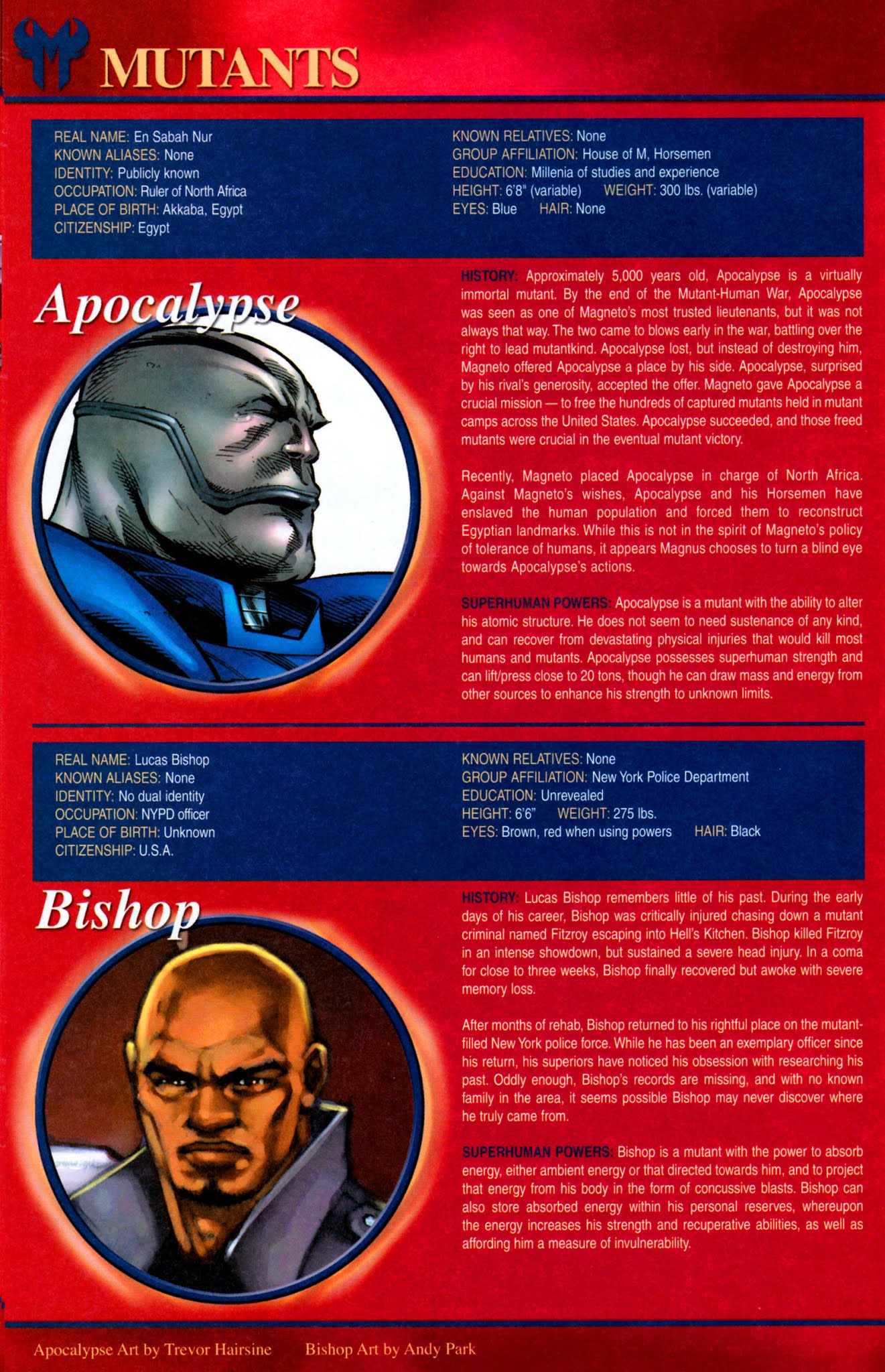 Read online Secrets of the House of M comic -  Issue # Full - 17
