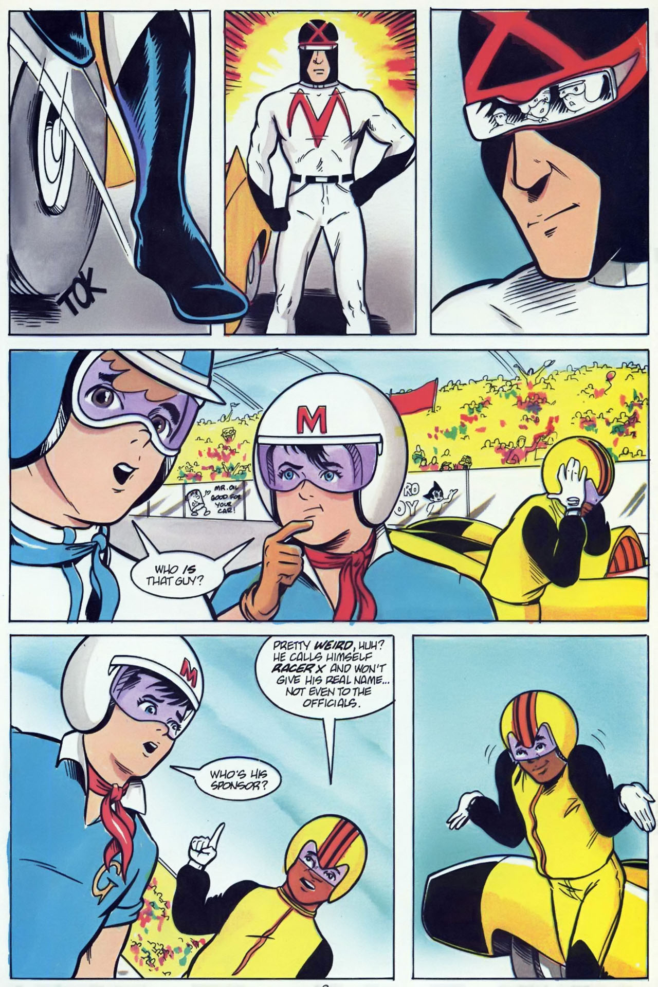 Read online Speed Racer (1987) comic -  Issue #3 - 10