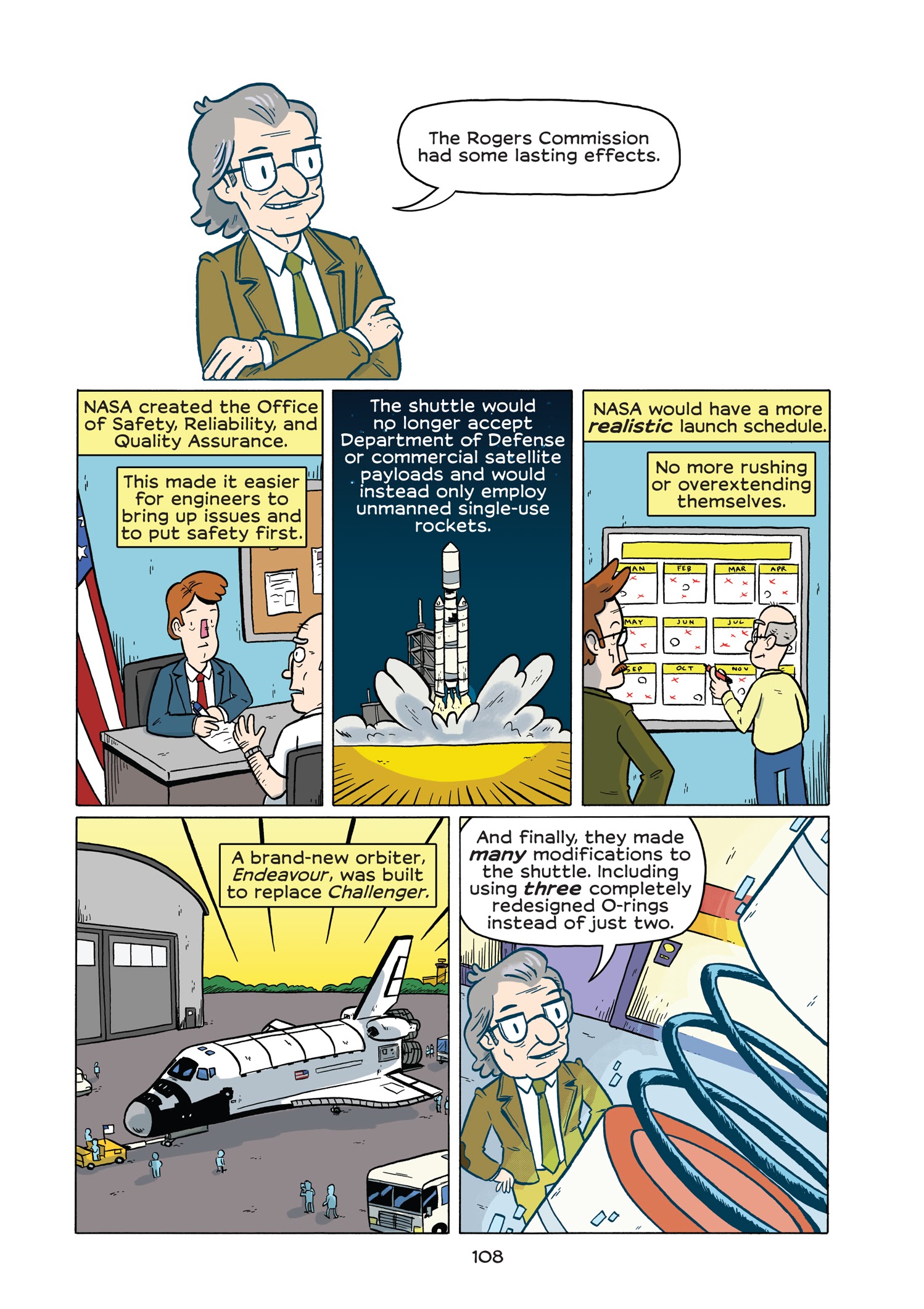 Read online History Comics comic -  Issue # The Challenger Disaster: Tragedy in the Skies - 113