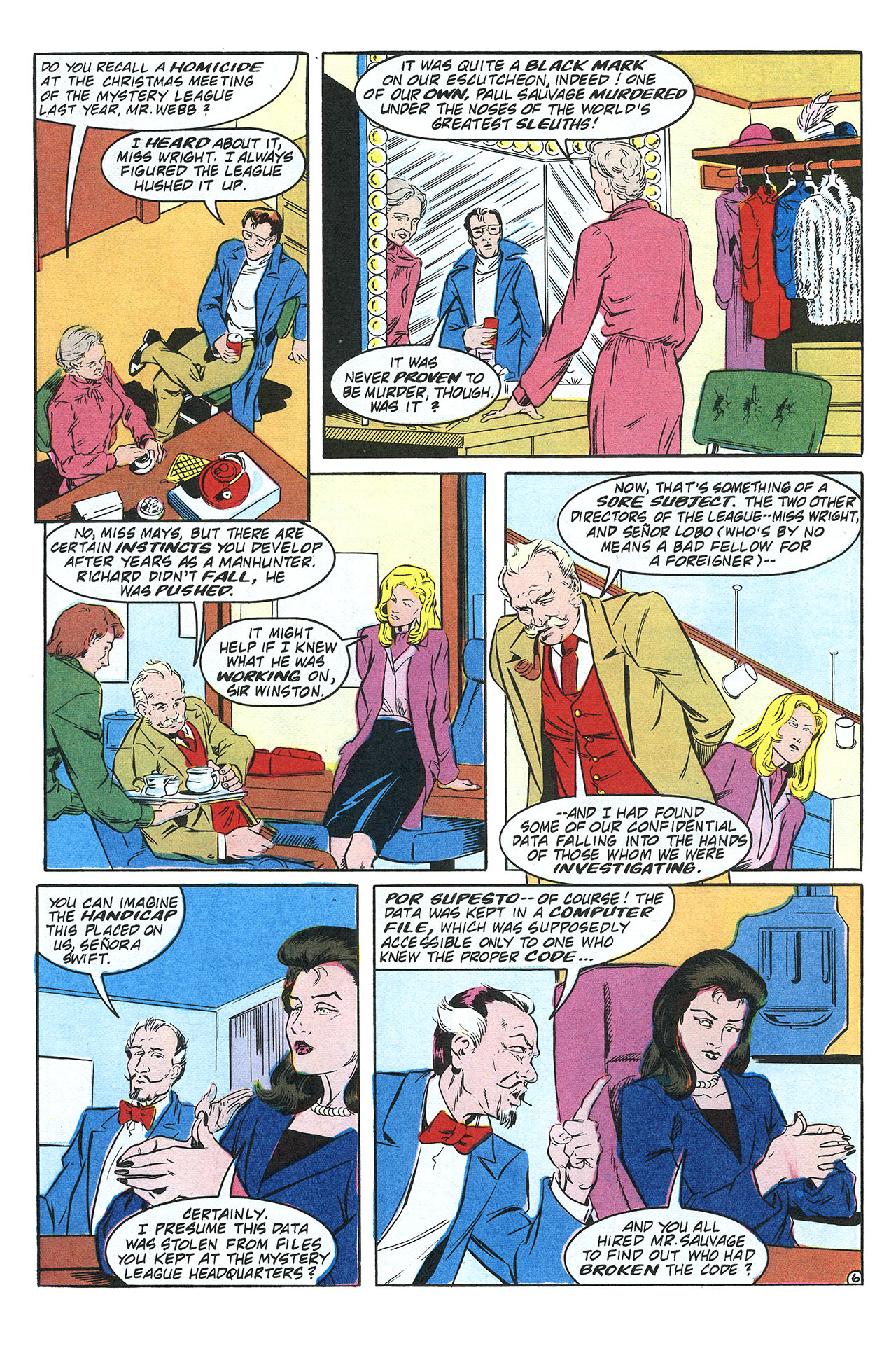 Read online Maze Agency (1989) comic -  Issue #19 - 8