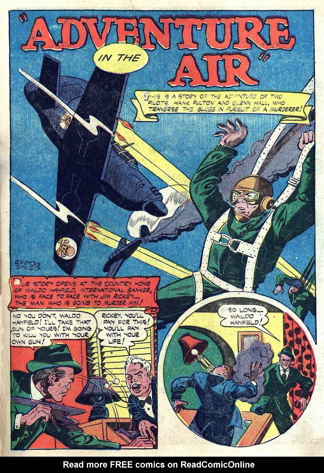 Captain Aero Comics issue 26 - Page 11