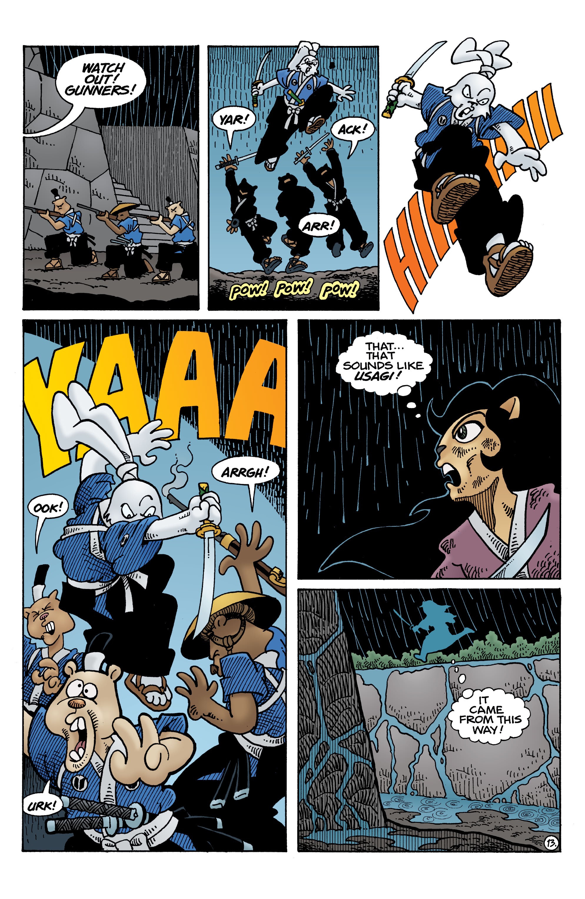 Read online Usagi Yojimbo: The Dragon Bellow Conspiracy comic -  Issue #5 - 14