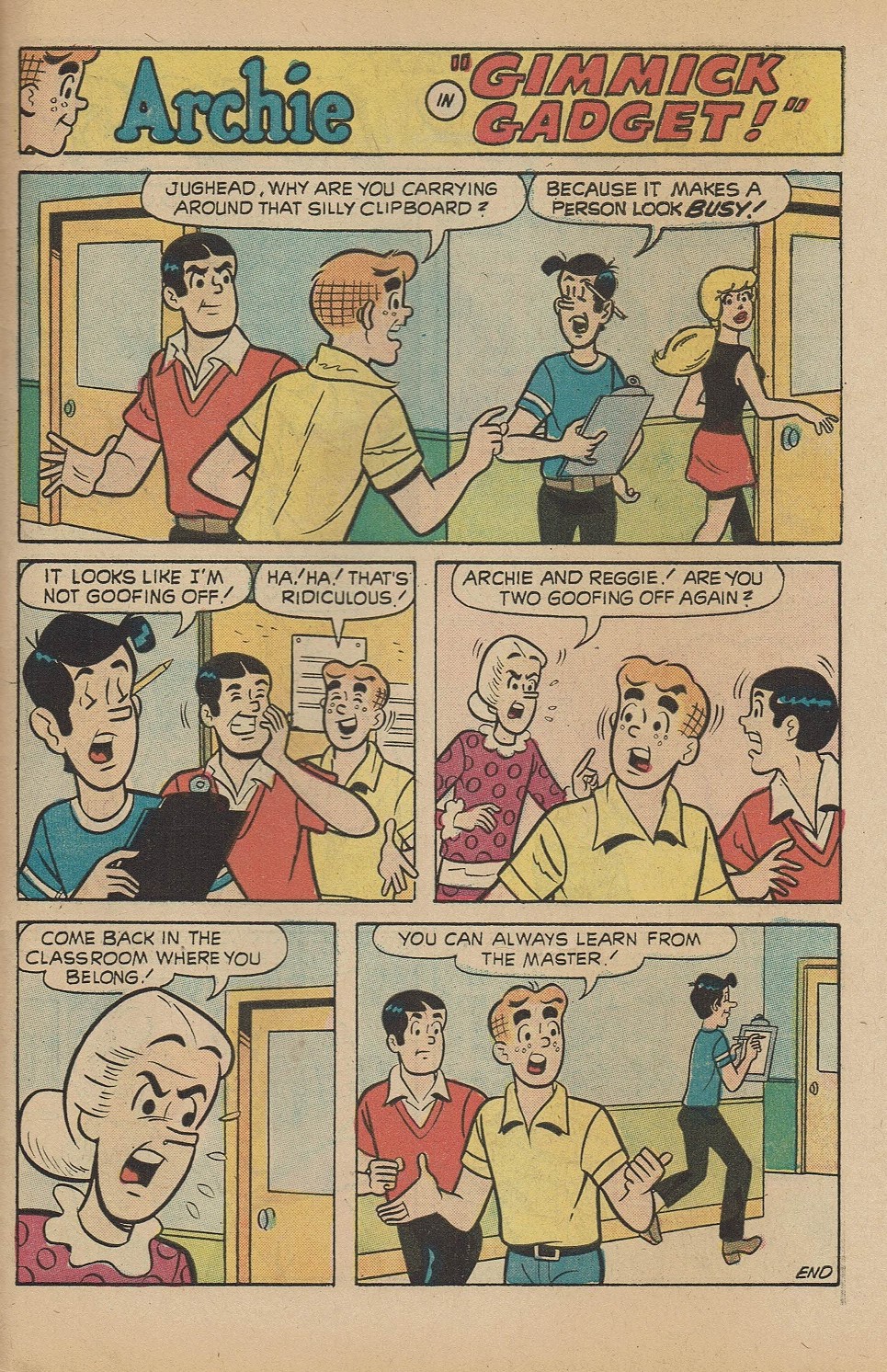 Read online Archie's Joke Book Magazine comic -  Issue #187 - 30