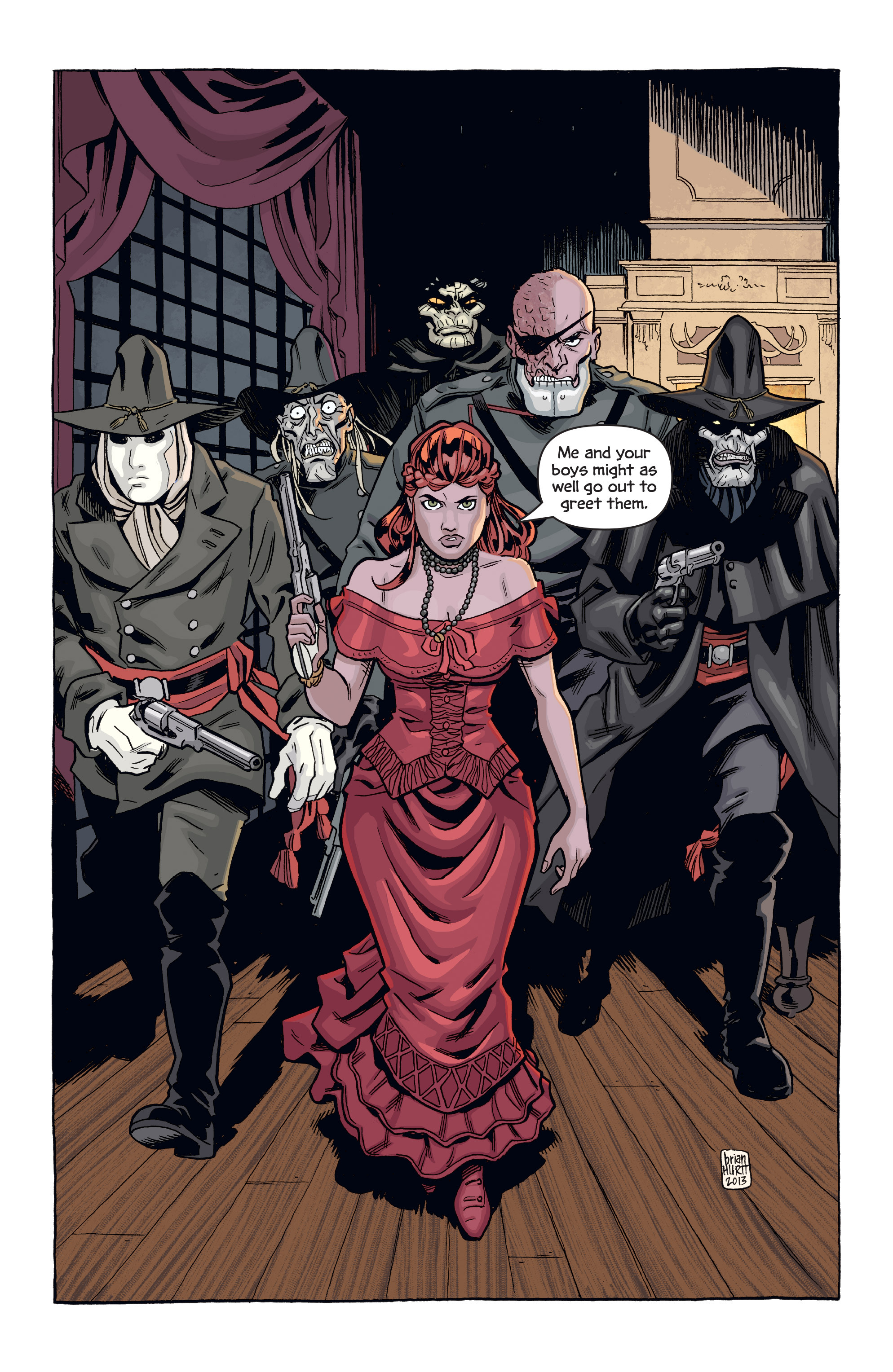 Read online The Sixth Gun comic -  Issue #33 - 23