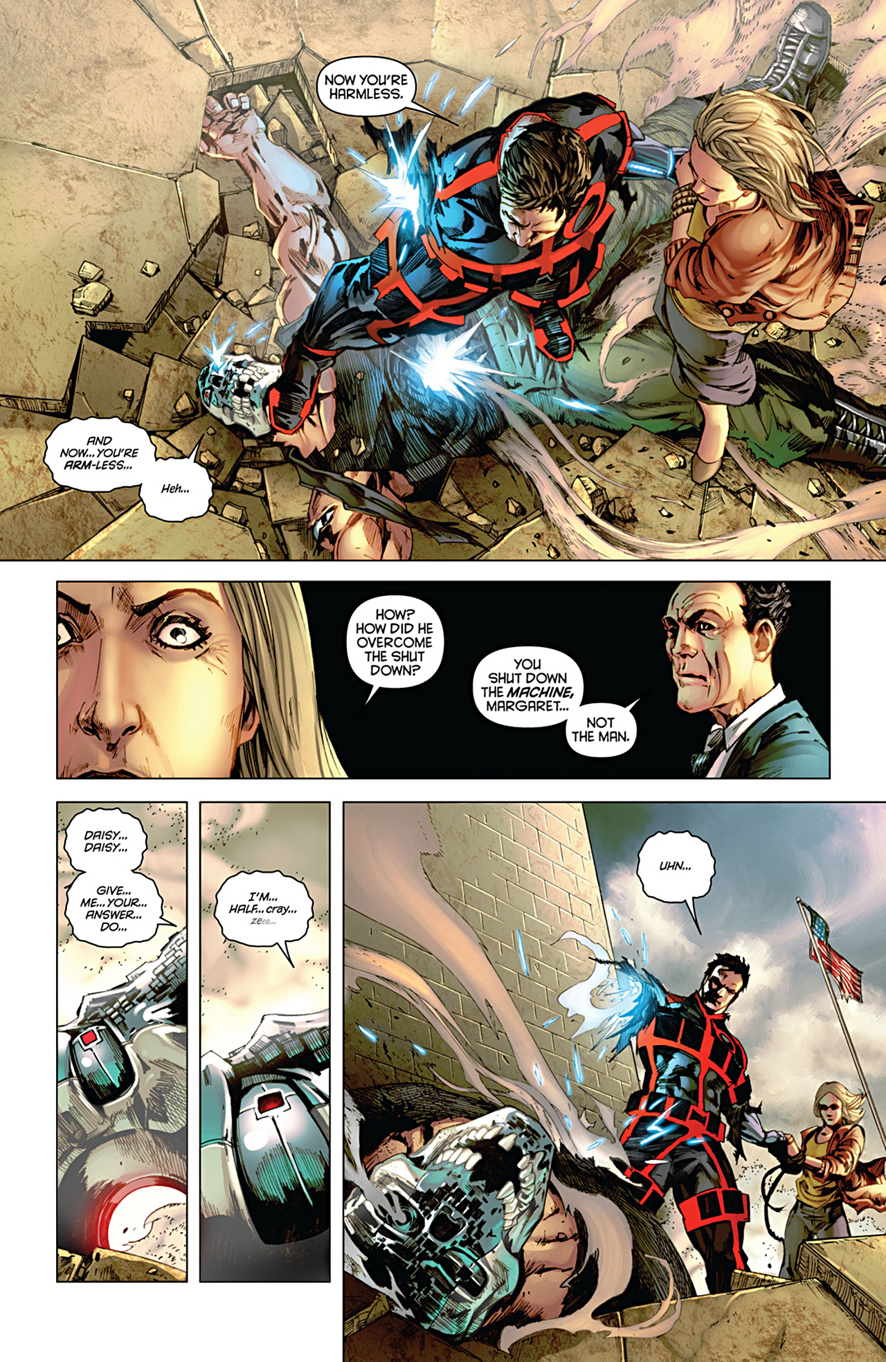Read online Bionic Man comic -  Issue #10 - 20